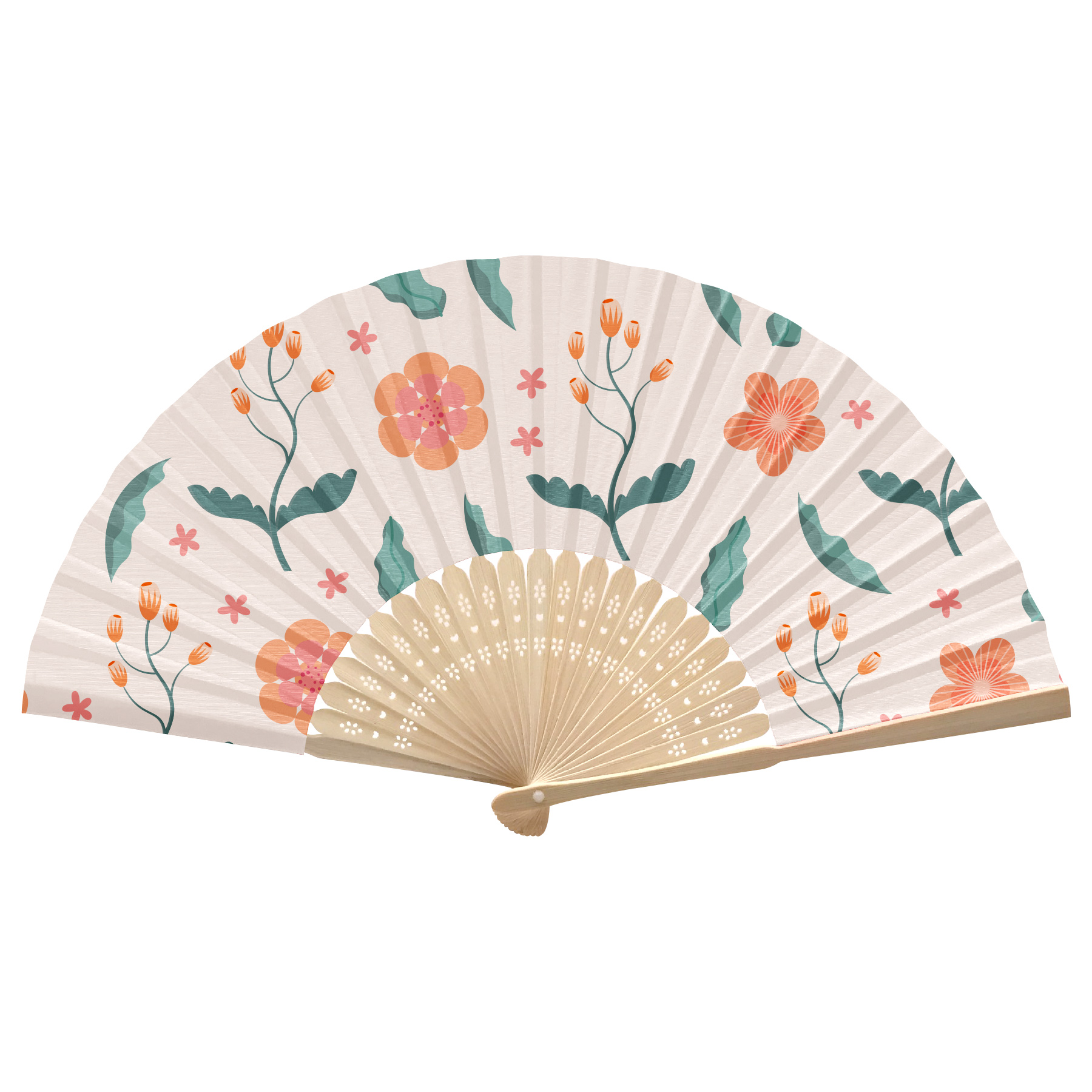 FlyFlyPromos - Foldable Bamboo Fan Image 31 - Promotional Product