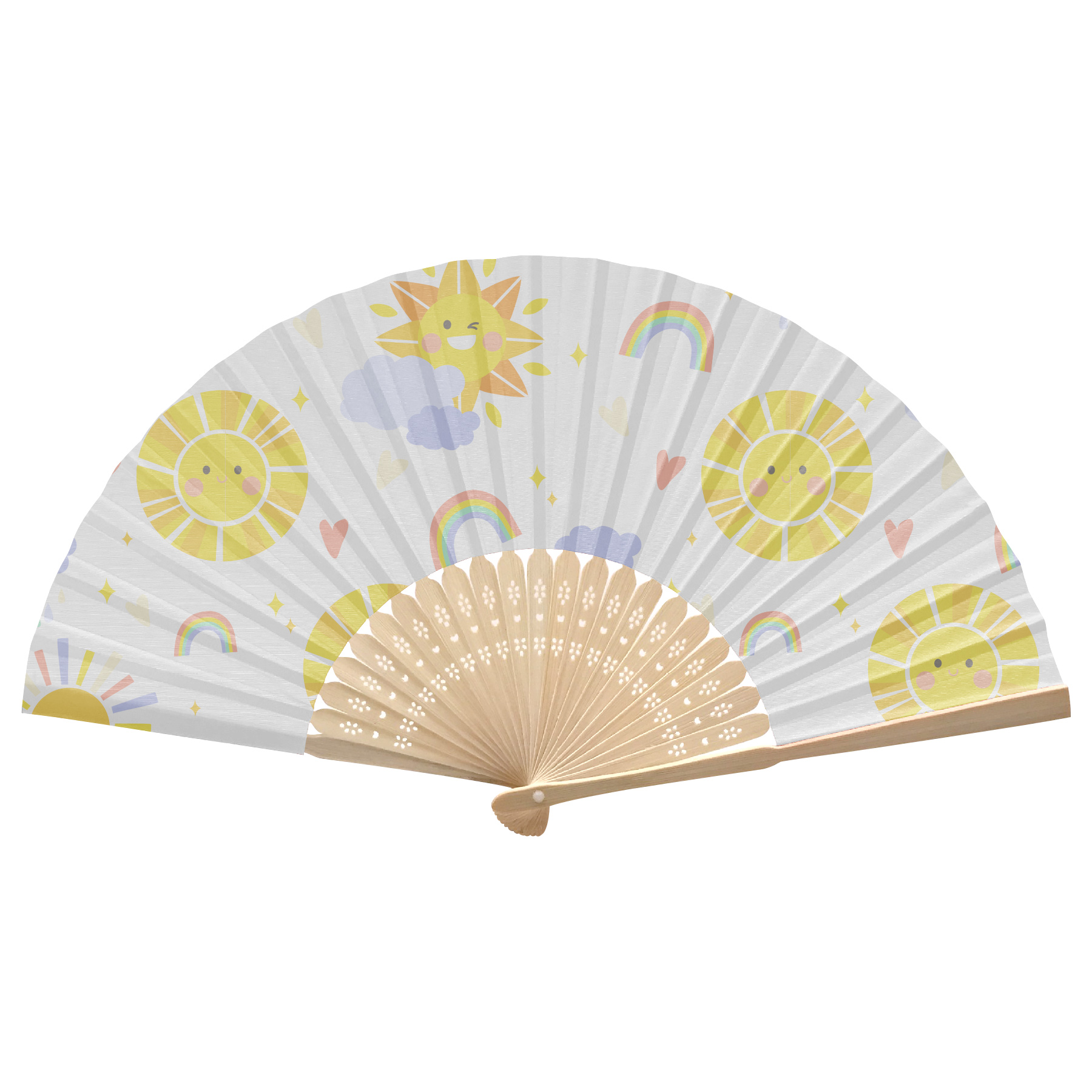 FlyFlyPromos - Foldable Bamboo Fan Image 22 - Promotional Product