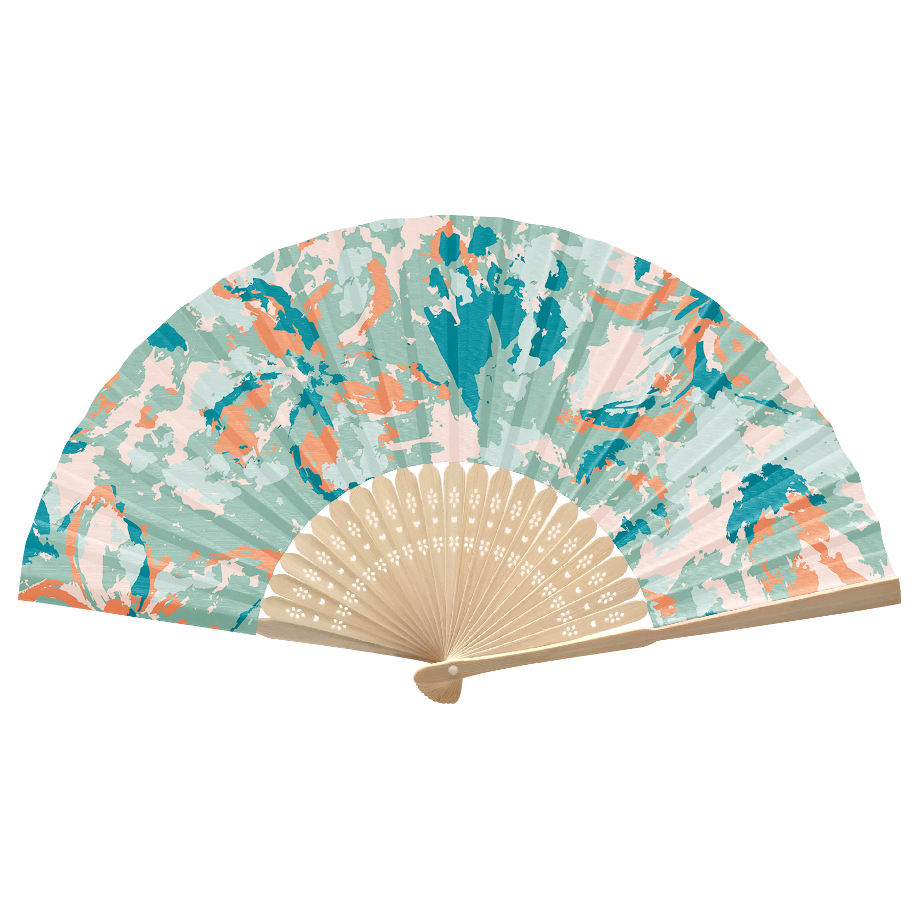 FlyFlyPromos - Foldable Bamboo Fan Image 20 - Promotional Product