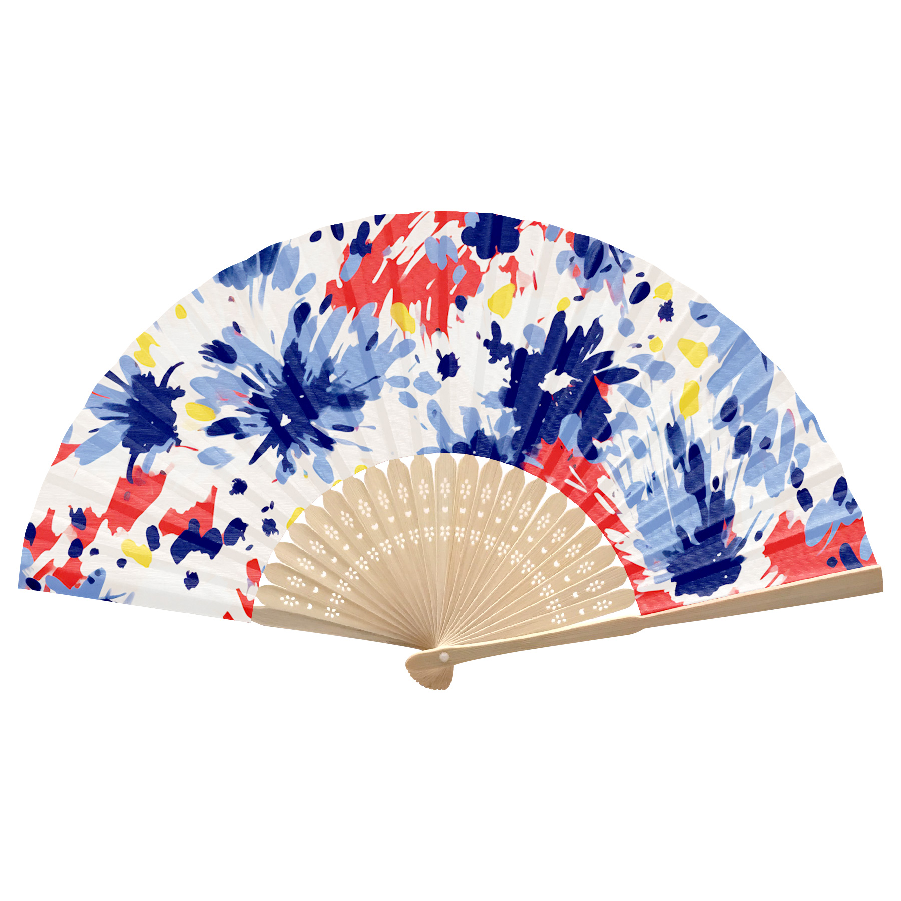 FlyFlyPromos - Foldable Bamboo Fan Image 14 - Promotional Product