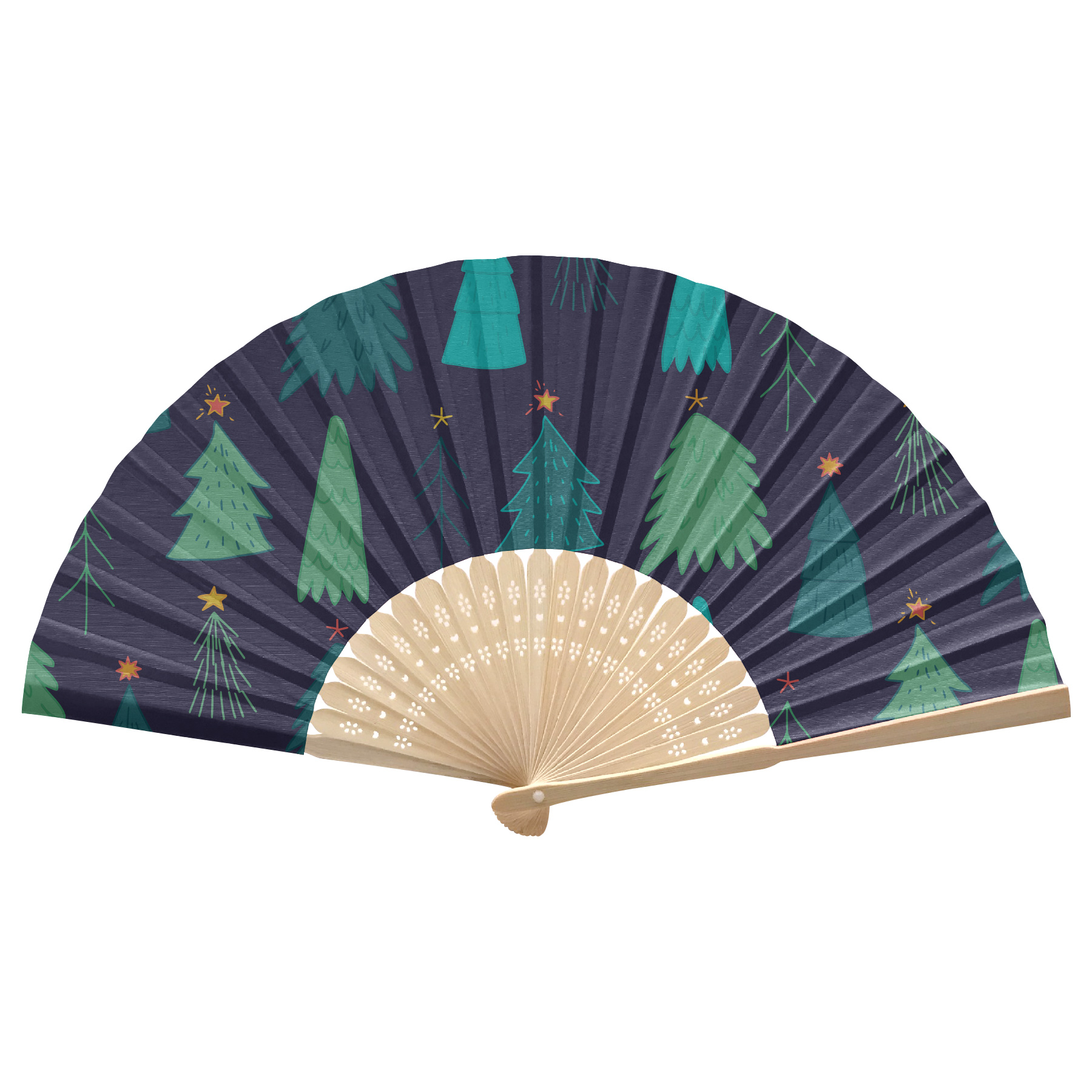 FlyFlyPromos - Foldable Bamboo Fan Image 30 - Promotional Product