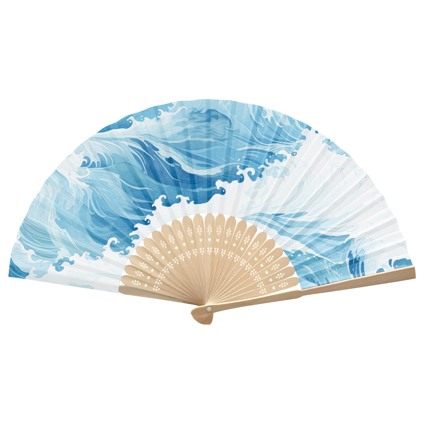 FlyFlyPromos - Foldable Bamboo Fan Image 12 - Promotional Product