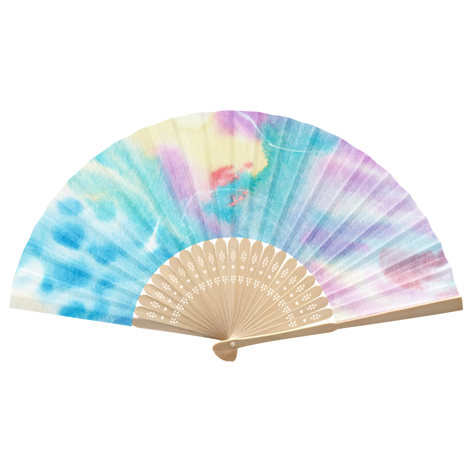 FlyFlyPromos - Foldable Bamboo Fan Image 11 - Promotional Product