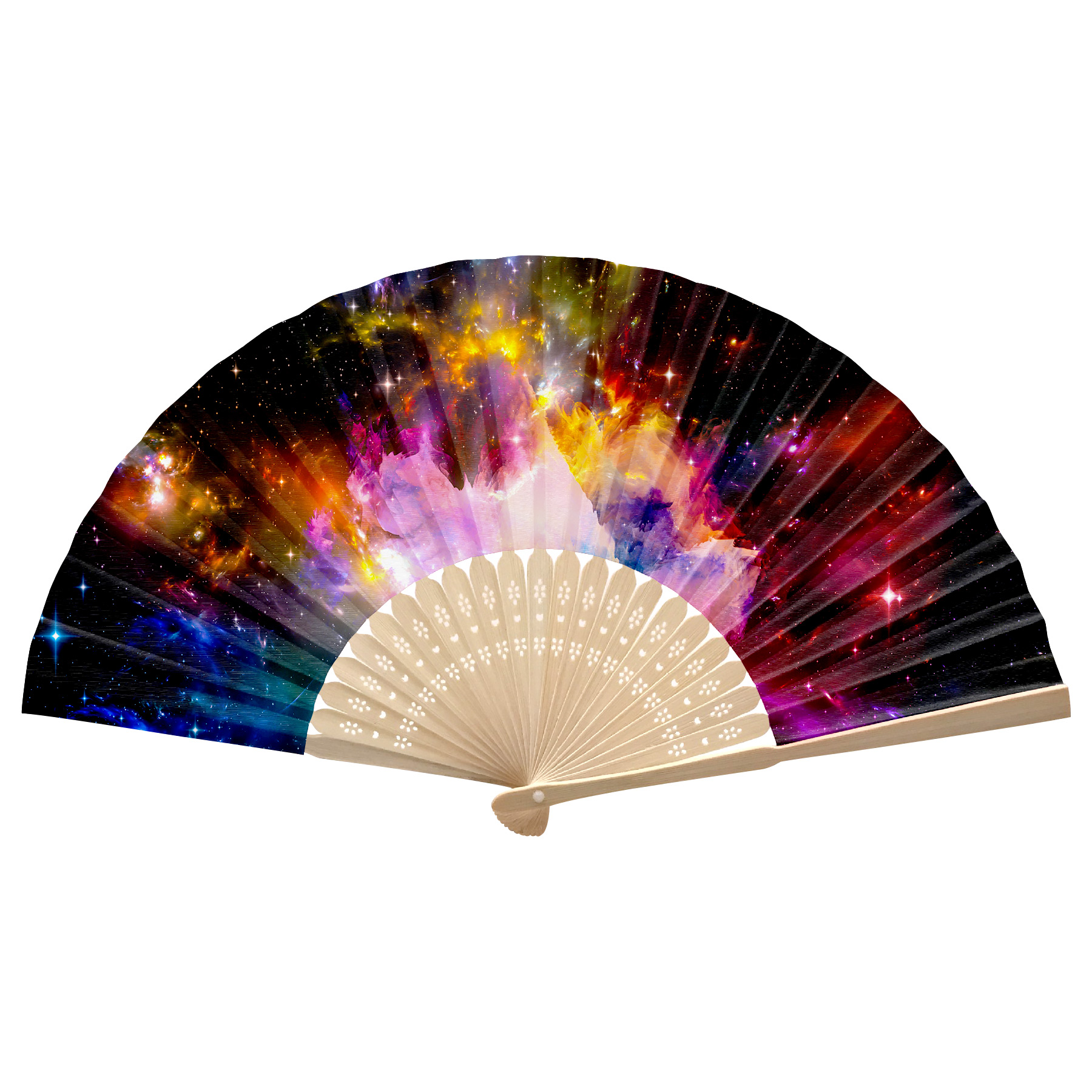 FlyFlyPromos - Foldable Bamboo Fan Image 10 - Promotional Product