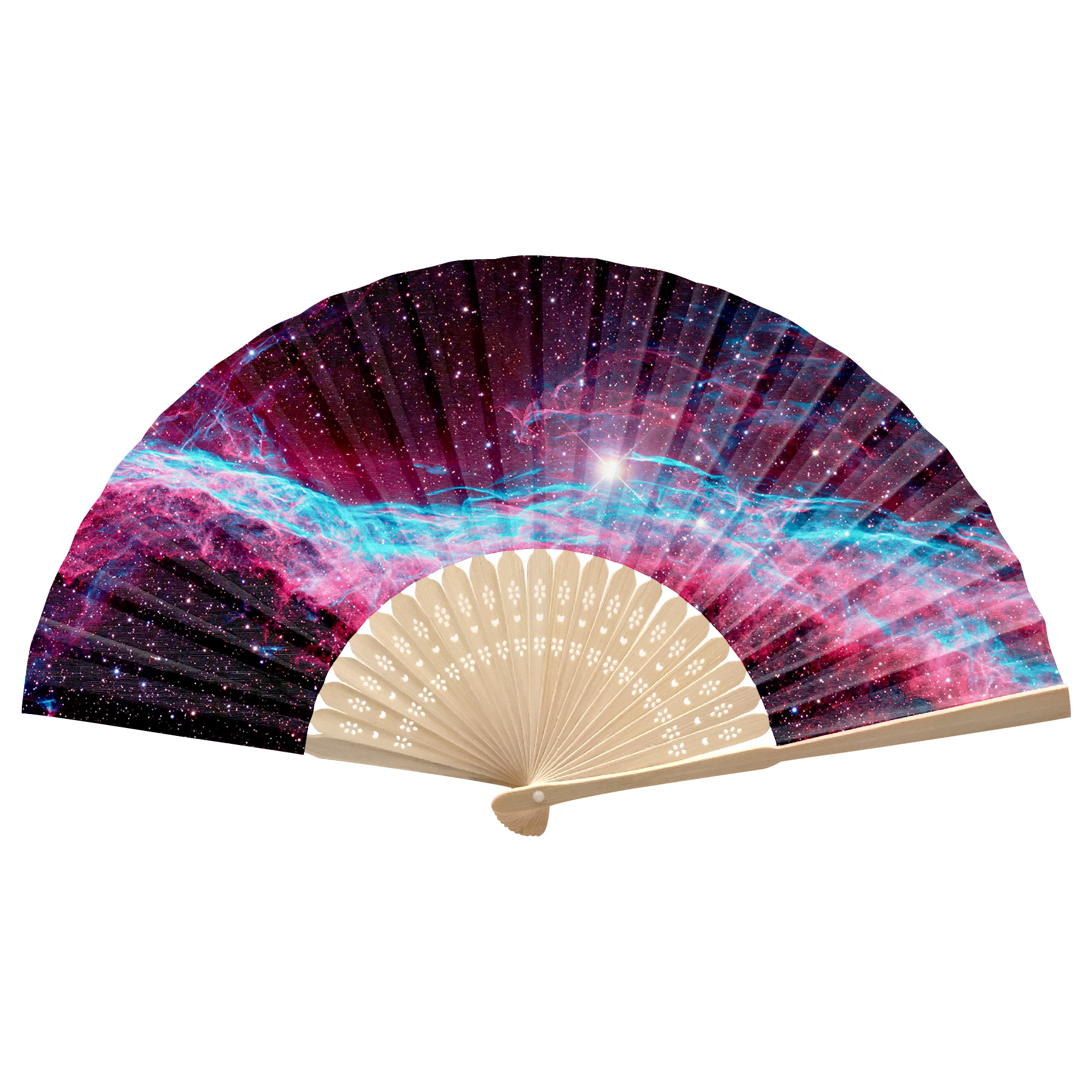 FlyFlyPromos - Foldable Bamboo Fan Image 7 - Promotional Product