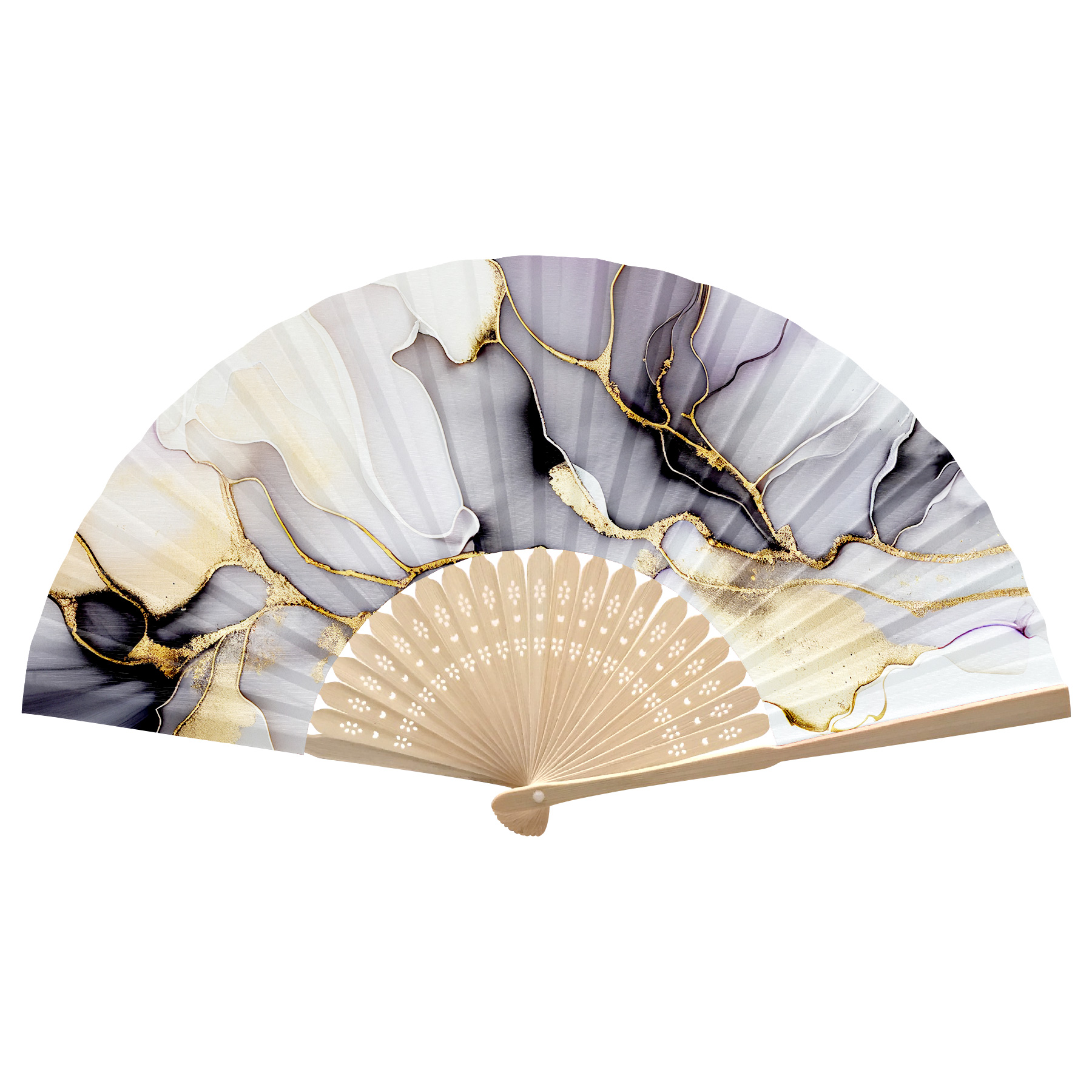 FlyFlyPromos - Foldable Bamboo Fan Image 6 - Promotional Product