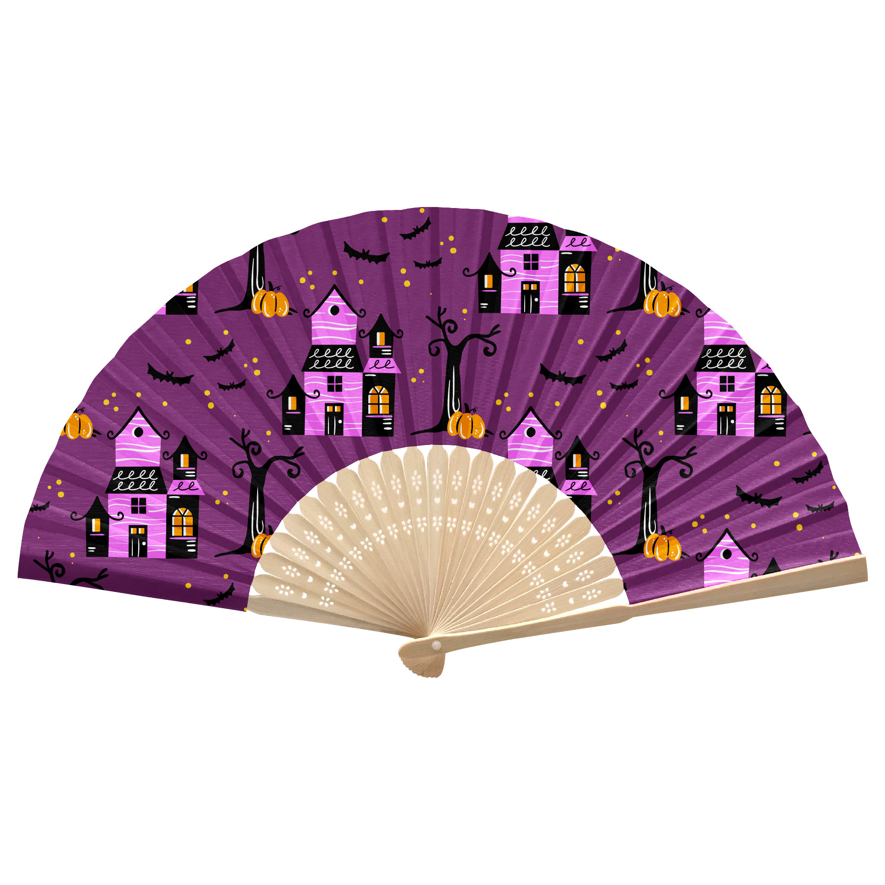 FlyFlyPromos - Foldable Bamboo Fan Image 26 - Promotional Product