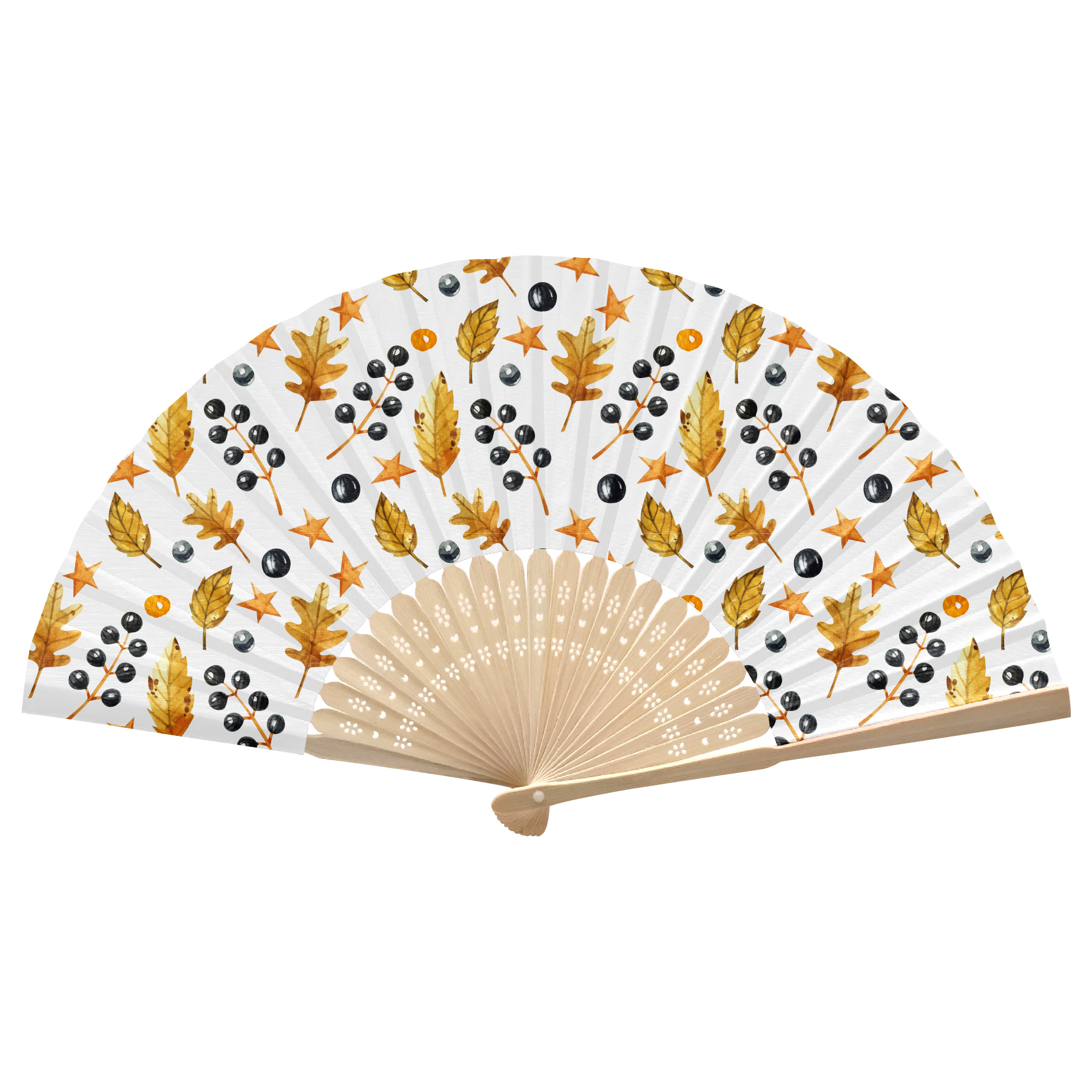 FlyFlyPromos - Foldable Bamboo Fan Image 25 - Promotional Product