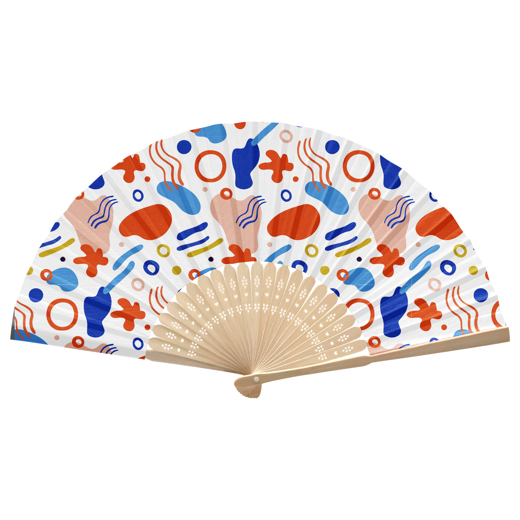 FlyFlyPromos - Foldable Bamboo Fan Image 24 - Promotional Product