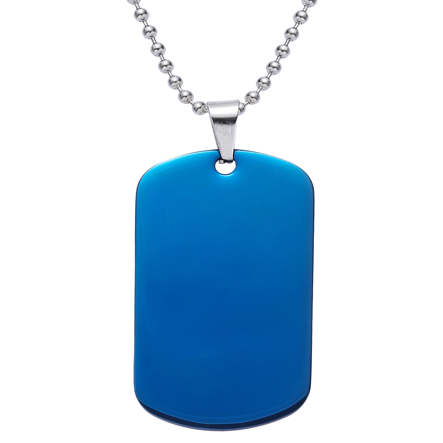 FlyFlyPromos - Stainless Steel DecorationsTag Military Style Necklace Image 5 - Promotional Product