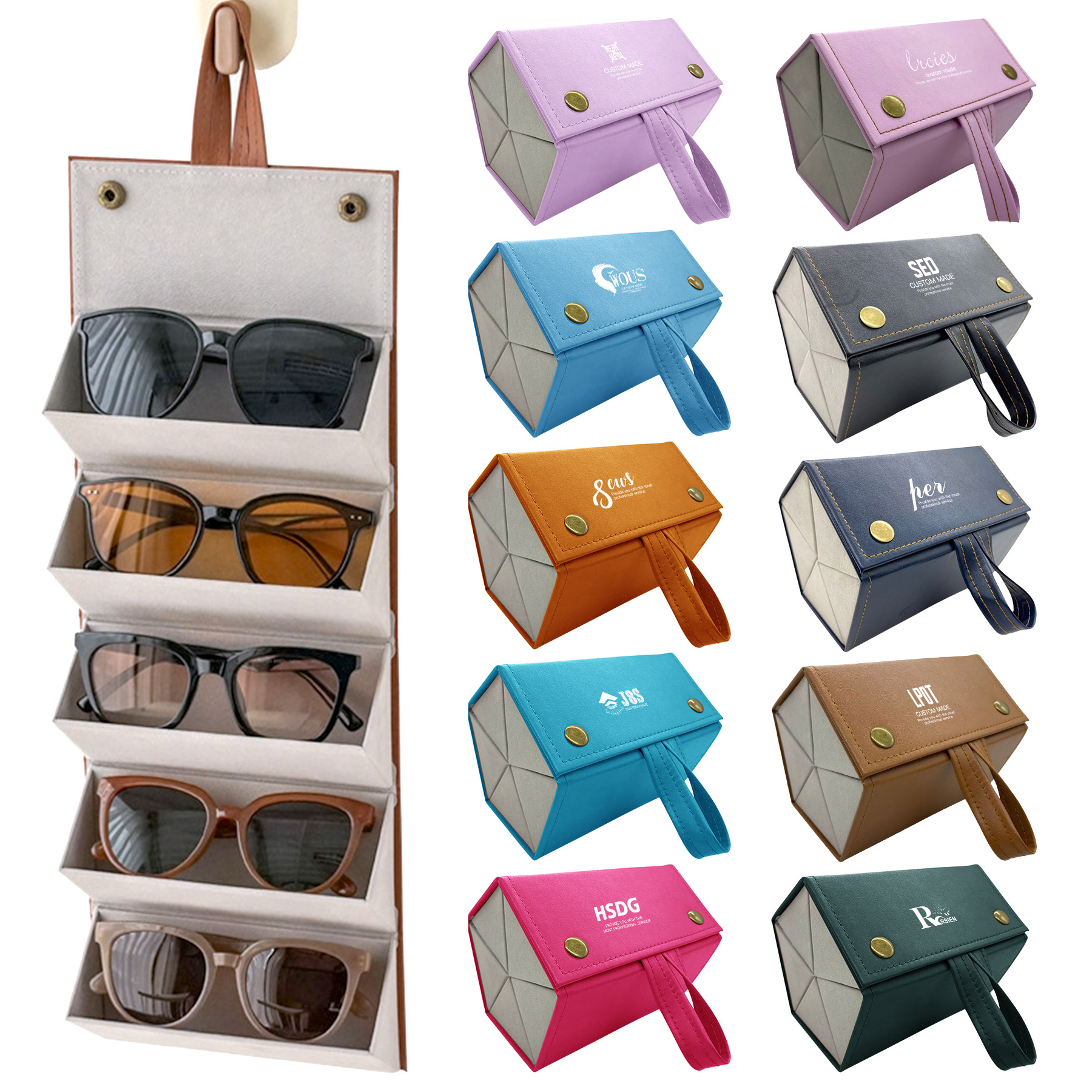 FlyFlyPromos - Multi-capacity Glasses Case - Promotional Product