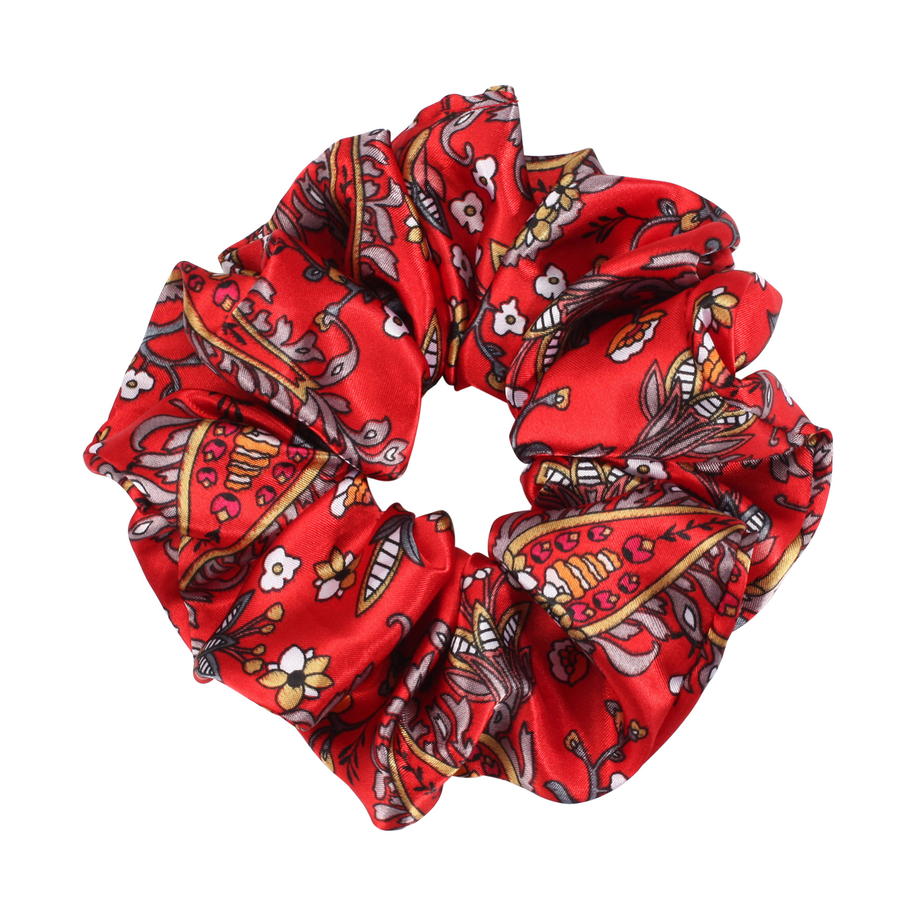 FlyFlyPromos - Full Color Printed Satin Silk Hair Scrunchies Image 17 - Promotional Product