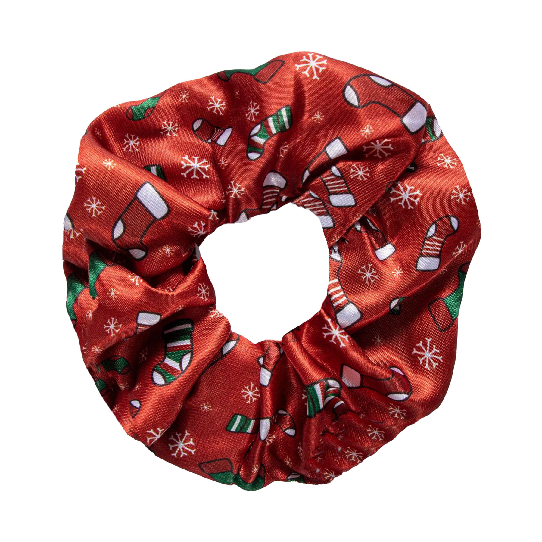FlyFlyPromos - Full Color Printed Satin Silk Hair Scrunchies Image 12 - Promotional Product