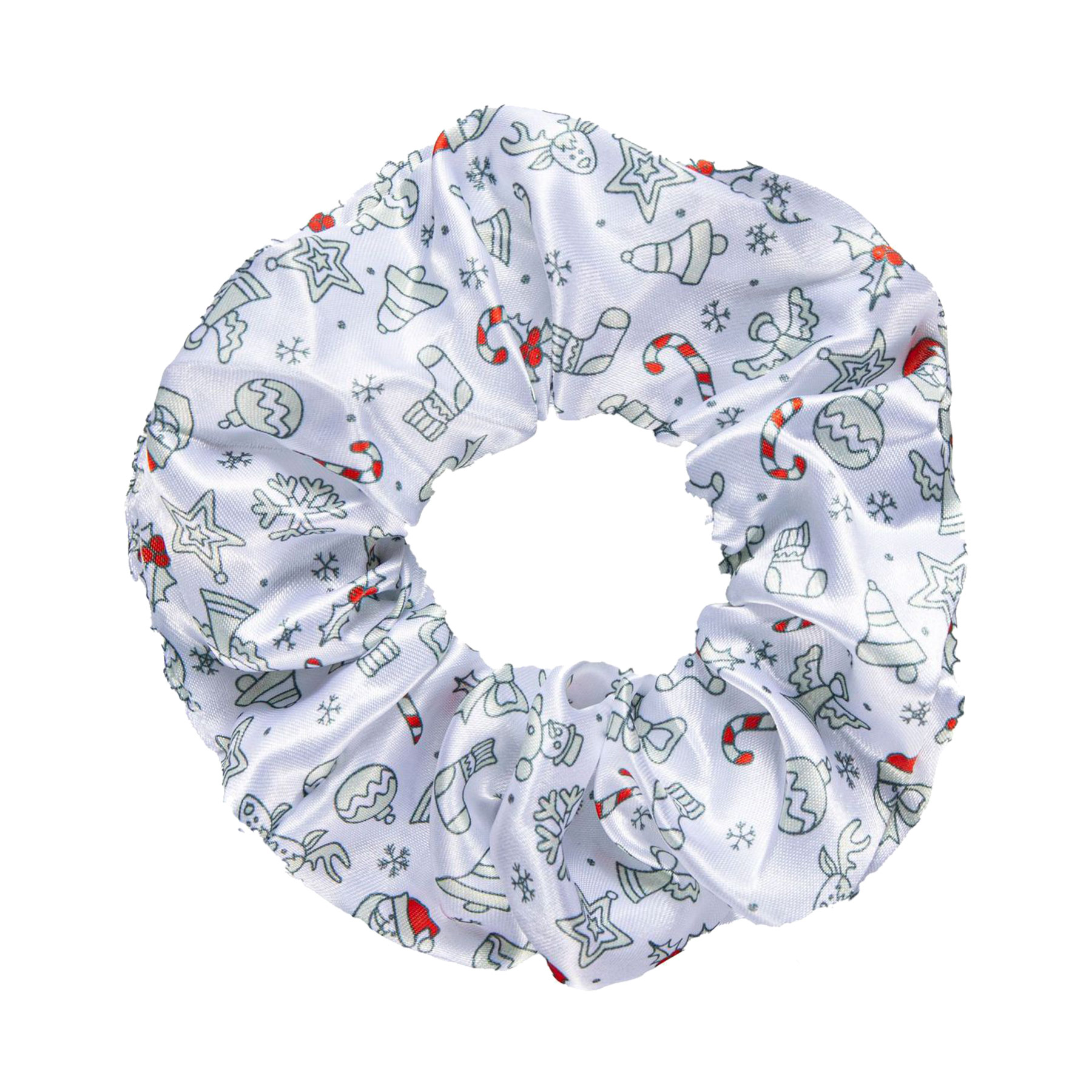 FlyFlyPromos - Full Color Printed Satin Silk Hair Scrunchies Image 11 - Promotional Product
