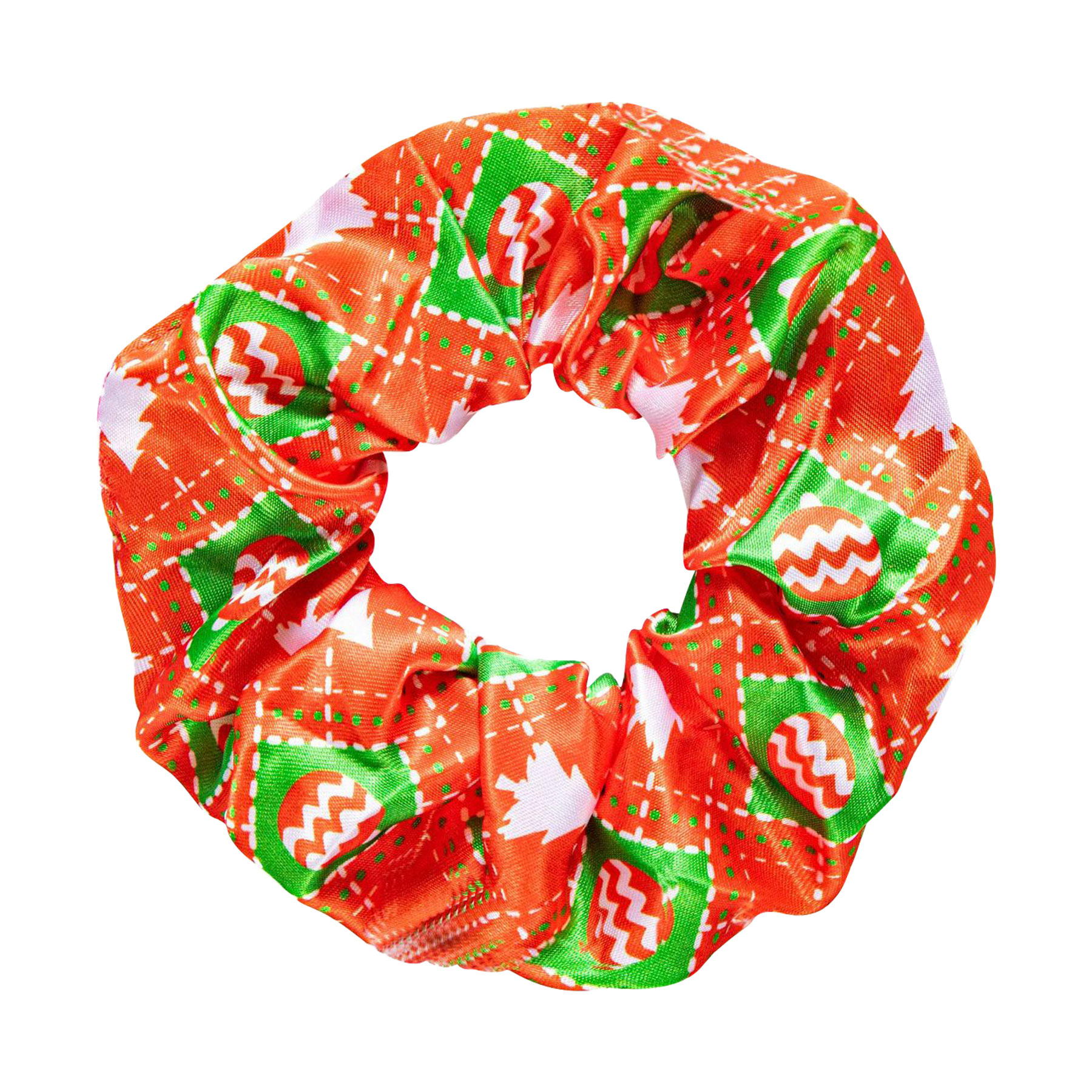 FlyFlyPromos - Full Color Printed Satin Silk Hair Scrunchies Image 10 - Promotional Product