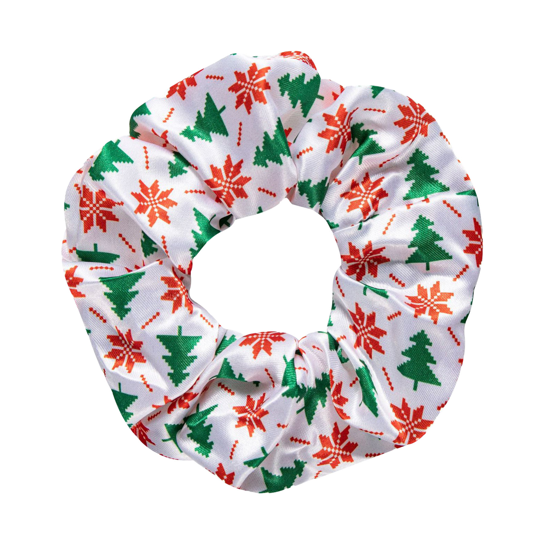 FlyFlyPromos - Full Color Printed Satin Silk Hair Scrunchies Image 9 - Promotional Product