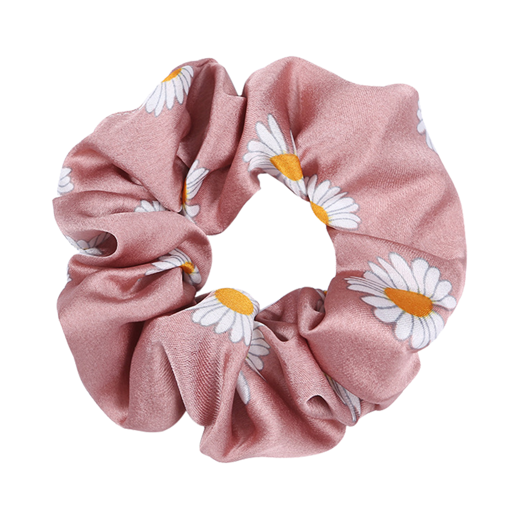 FlyFlyPromos - Full Color Printed Satin Silk Hair Scrunchies Image 7 - Promotional Product