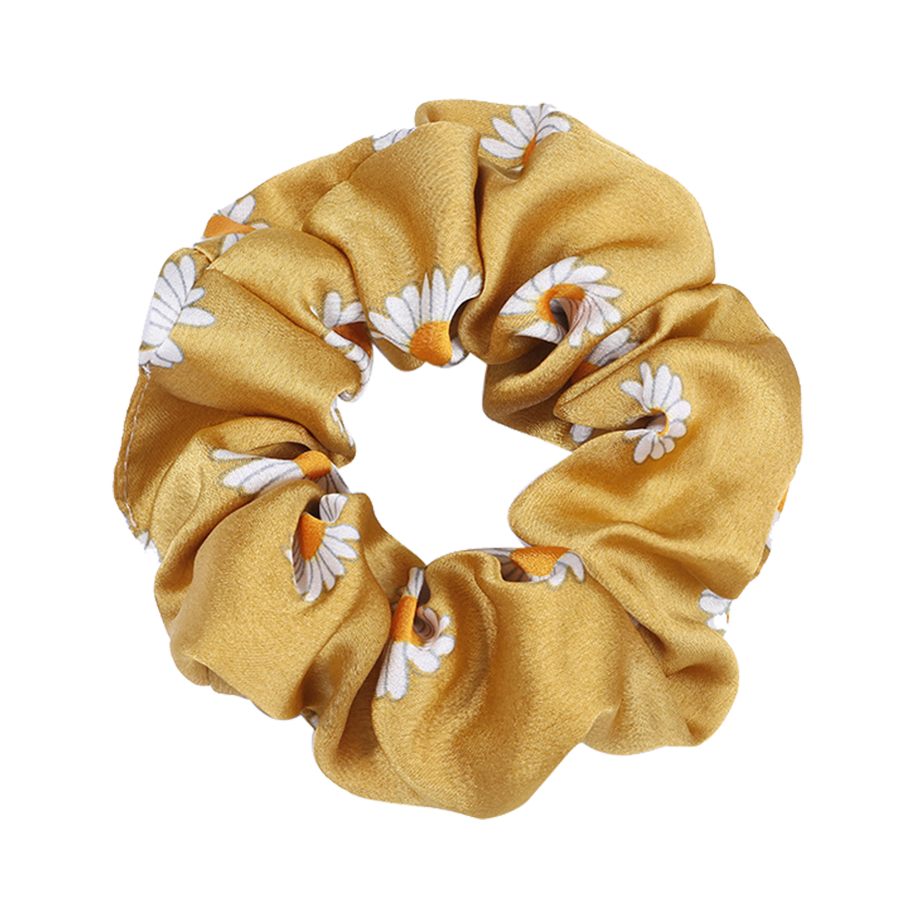 FlyFlyPromos - Full Color Printed Satin Silk Hair Scrunchies Image 4 - Promotional Product