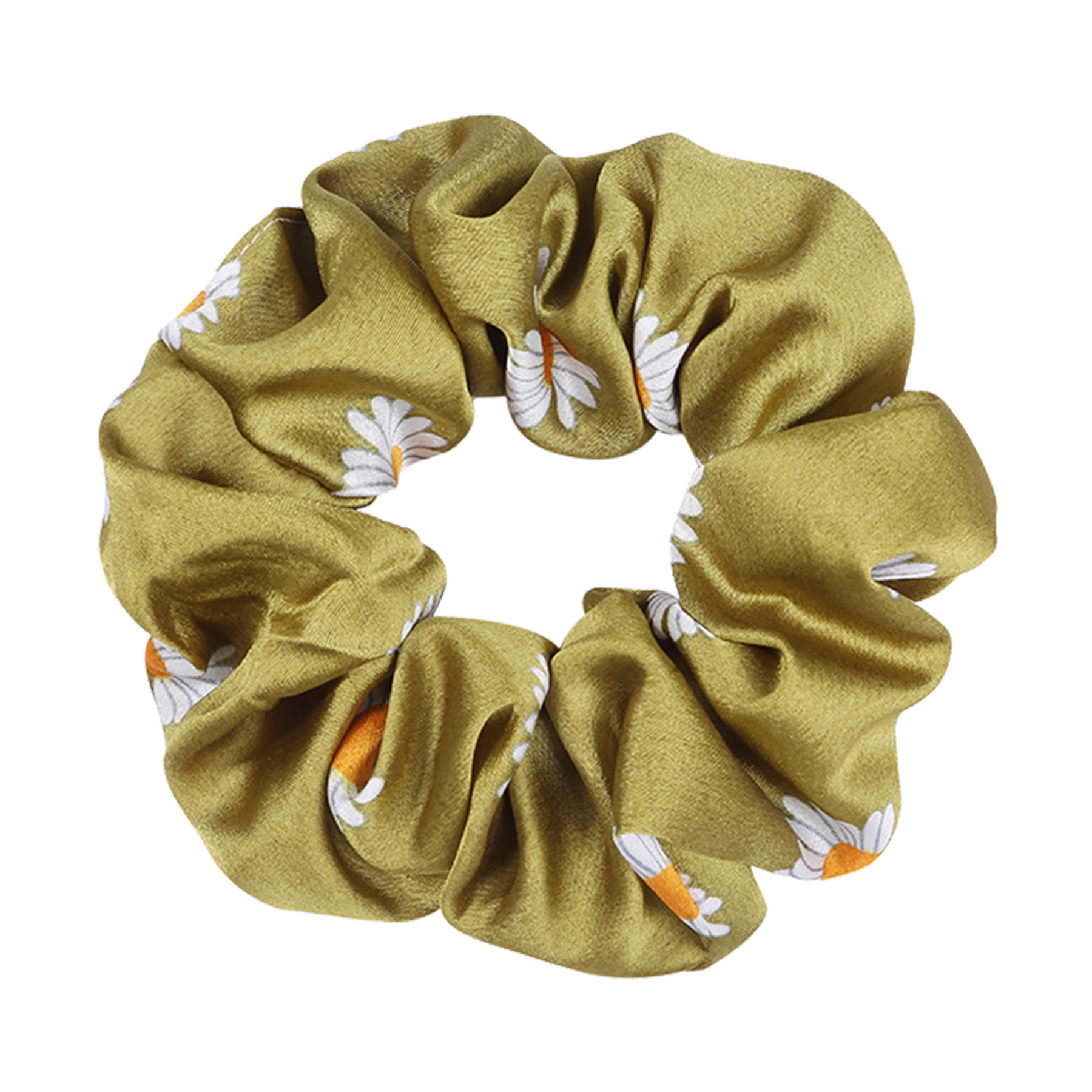 FlyFlyPromos - Full Color Printed Satin Silk Hair Scrunchies Image 3 - Promotional Product