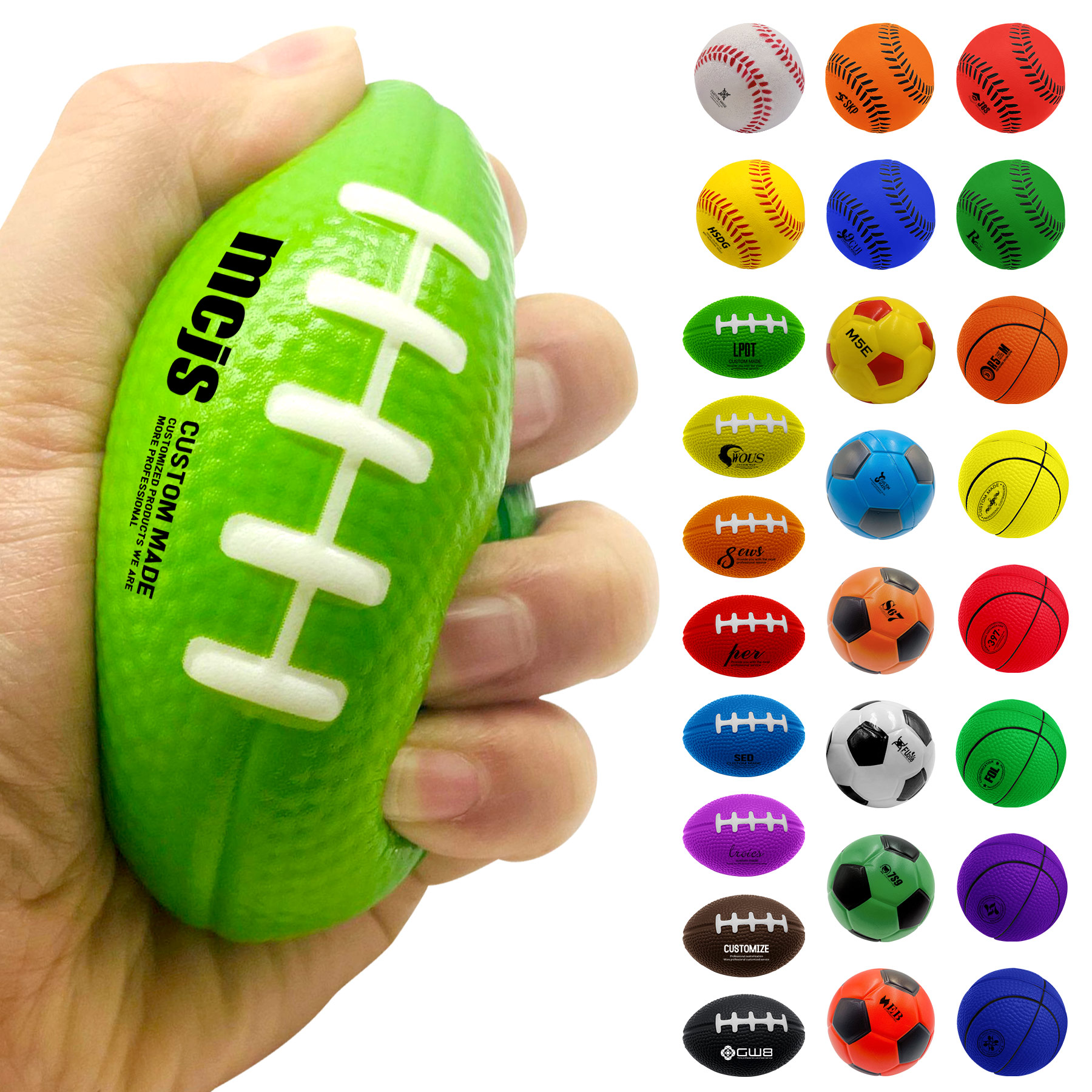 FlyFlyPromos - PU Stress Ball - Promotional Product