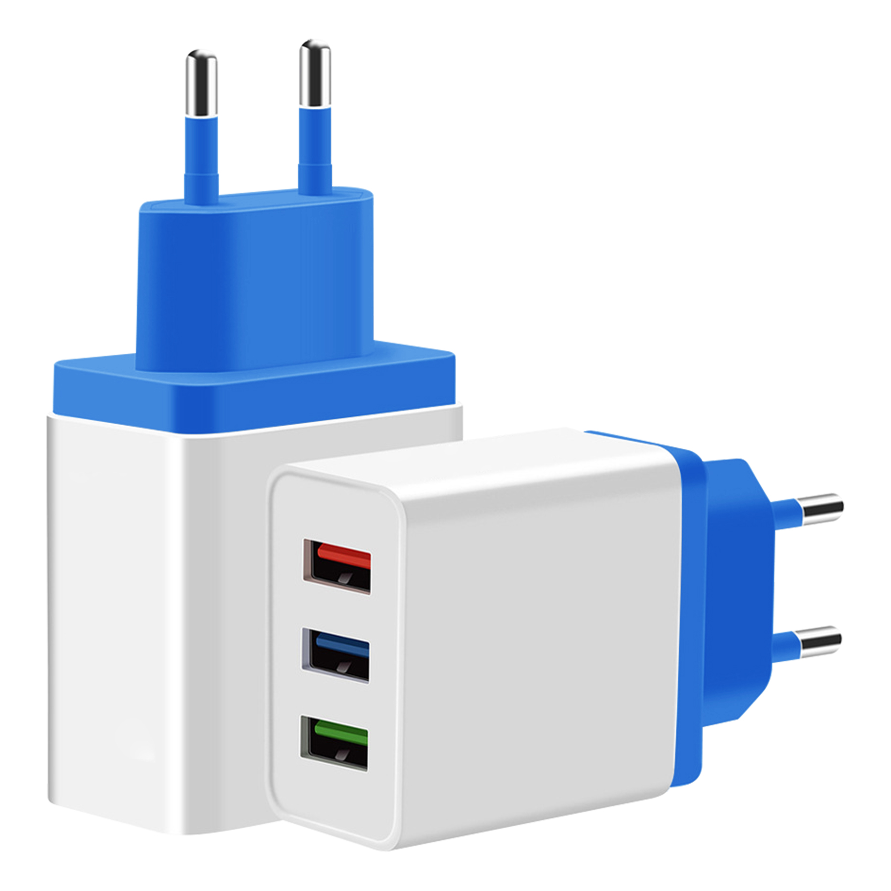 FlyFlyPromos - 3 USB Ports Adapter Charger Image 14 - Promotional Product