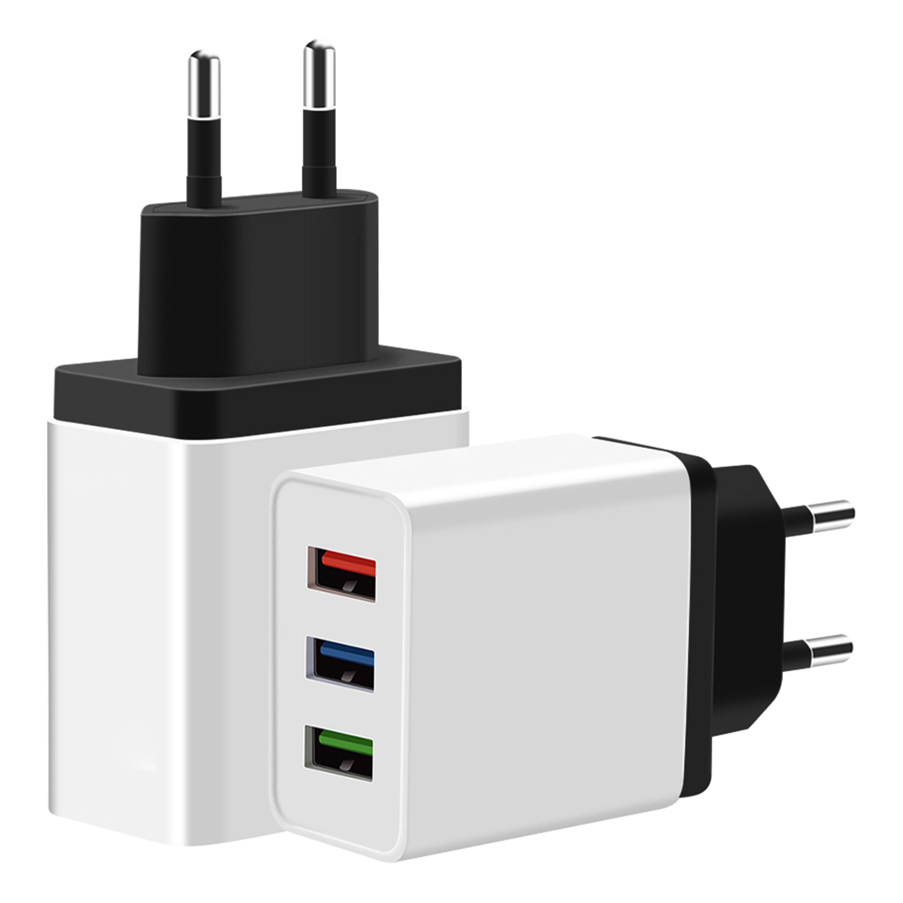 FlyFlyPromos - 3 USB Ports Adapter Charger Image 13 - Promotional Product