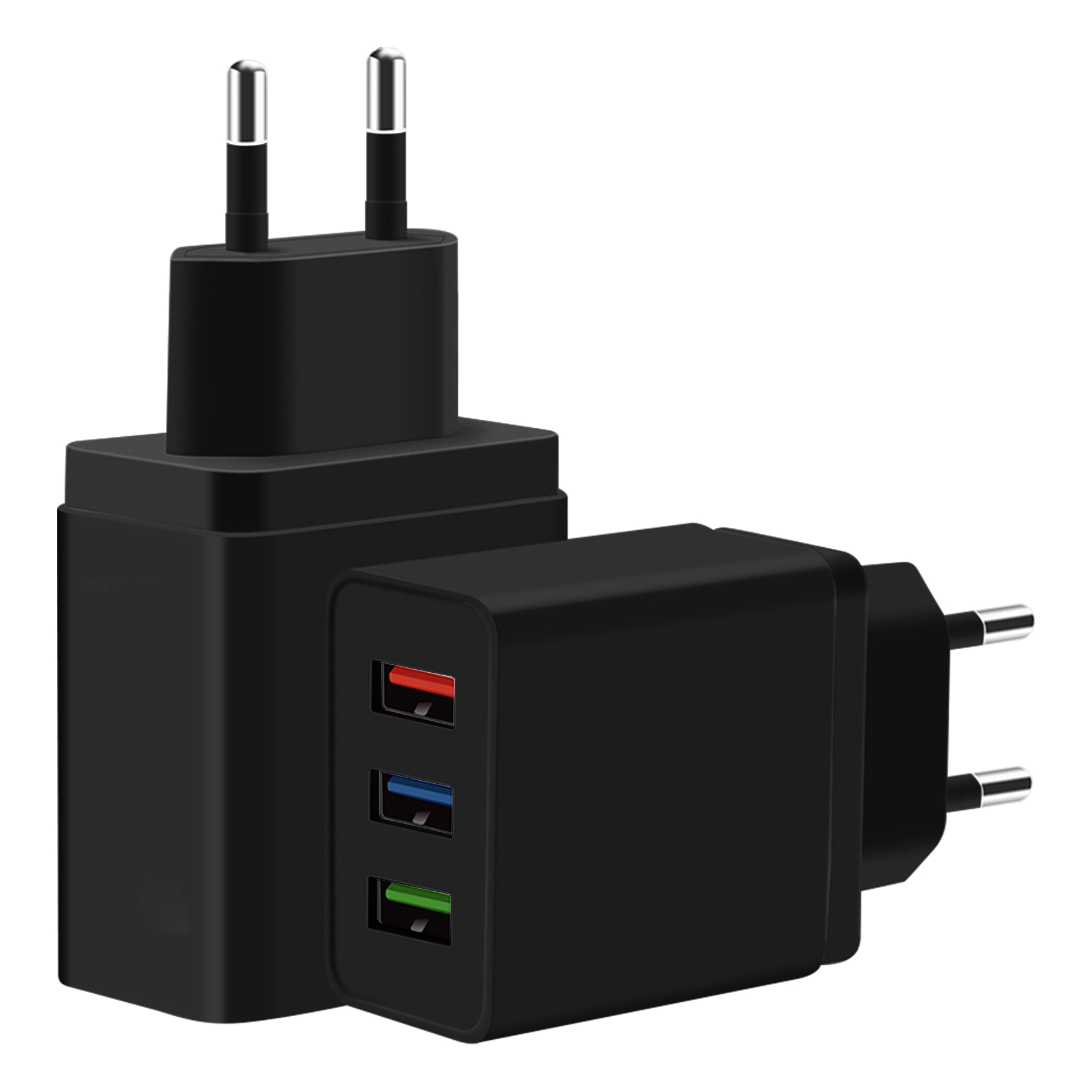 FlyFlyPromos - 3 USB Ports Adapter Charger Image 10 - Promotional Product