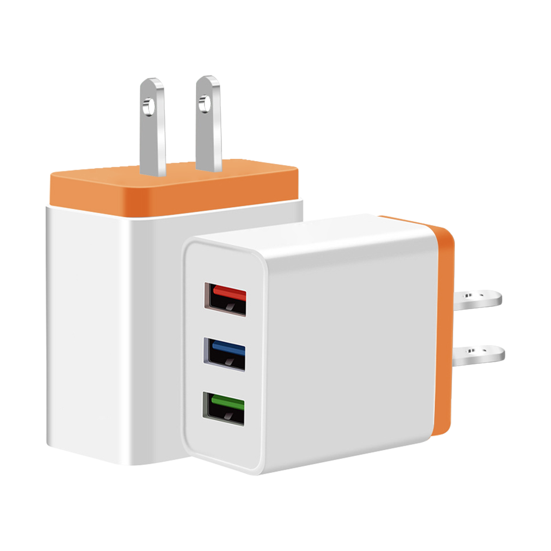 FlyFlyPromos - 3 USB Ports Adapter Charger Image 7 - Promotional Product