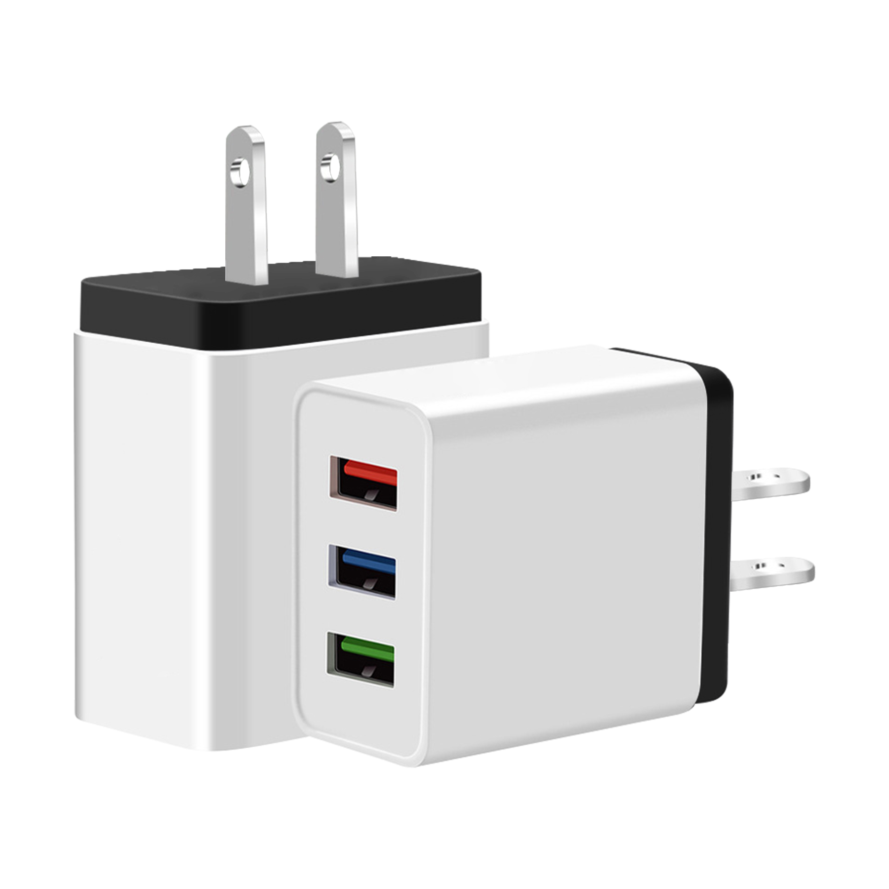 FlyFlyPromos - 3 USB Ports Adapter Charger Image 5 - Promotional Product