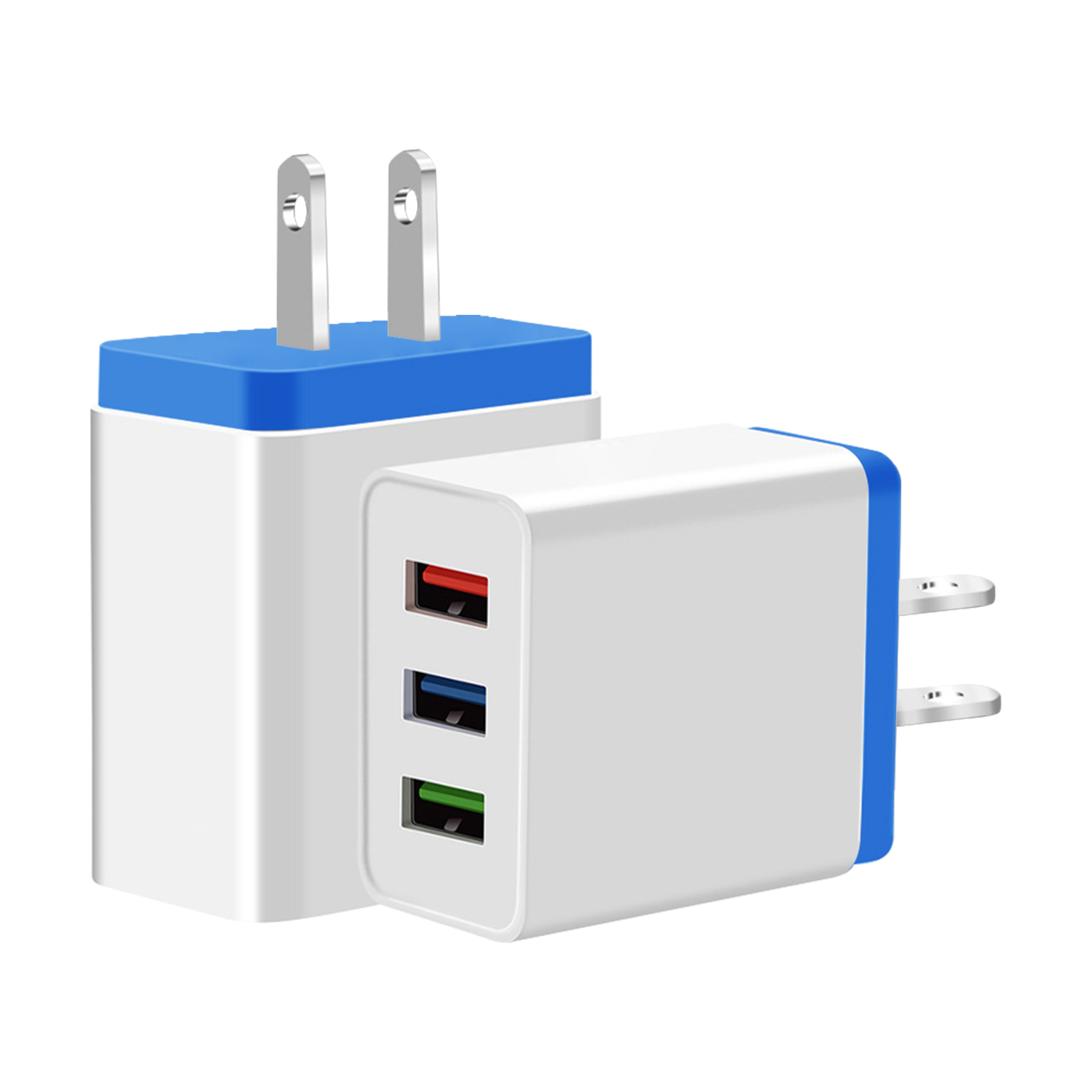 FlyFlyPromos - 3 USB Ports Adapter Charger Image 4 - Promotional Product