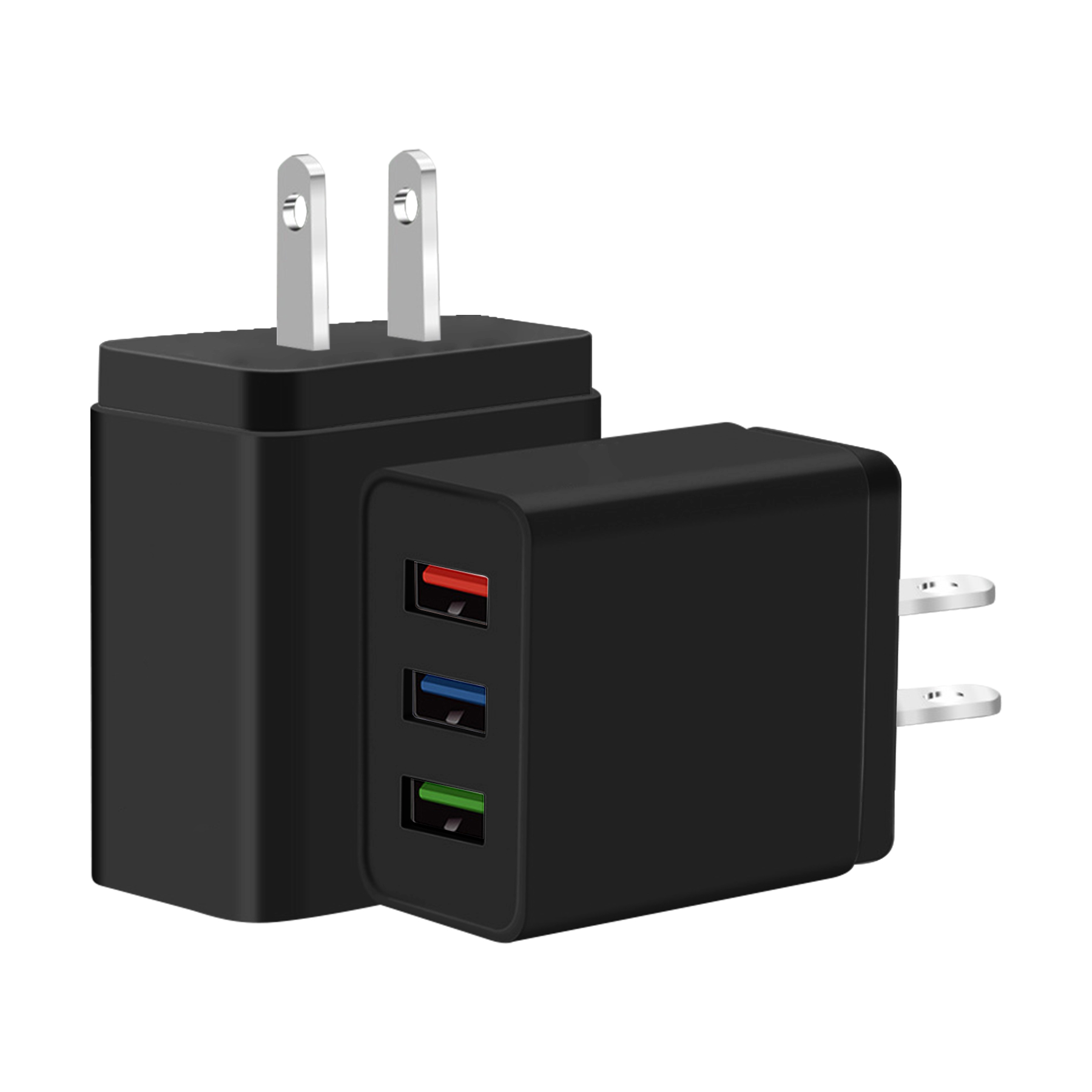 FlyFlyPromos - 3 USB Ports Adapter Charger Image 2 - Promotional Product