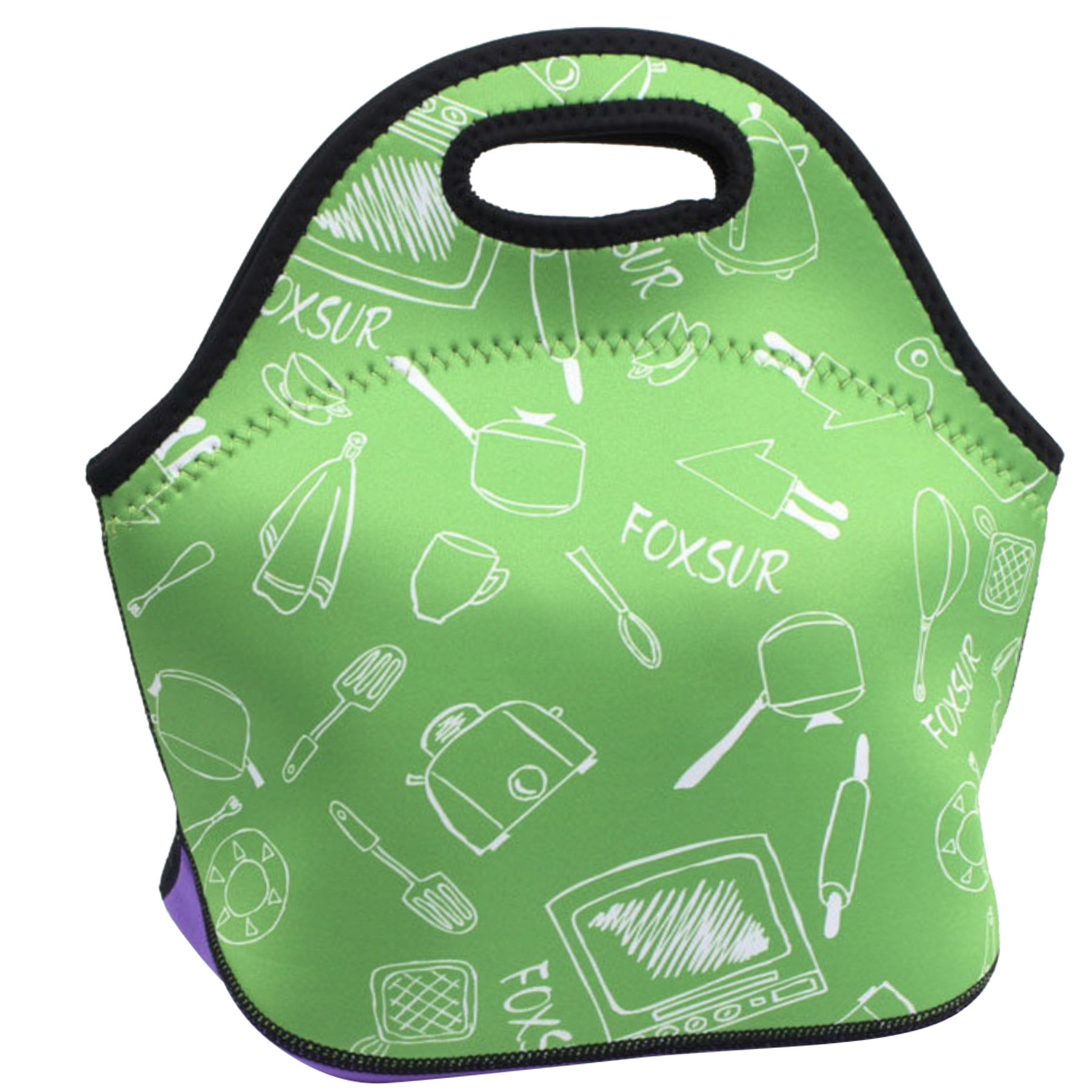 FlyFlyPromos - Neoprene Lunch Bag Image 5 - Promotional Product