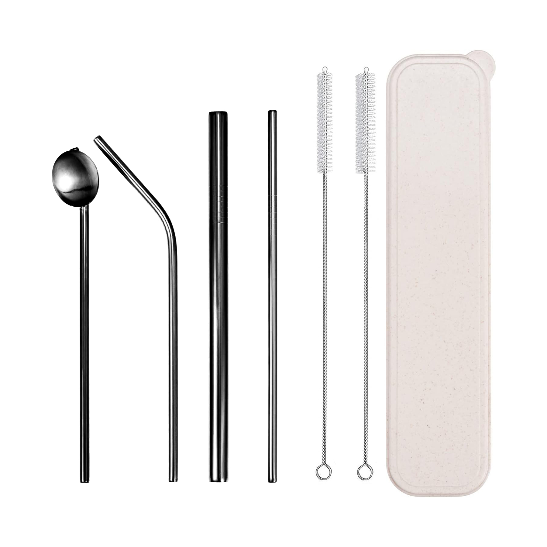 FlyFlyPromos - Stainless Steel Straw Set Image 10 - Promotional Product