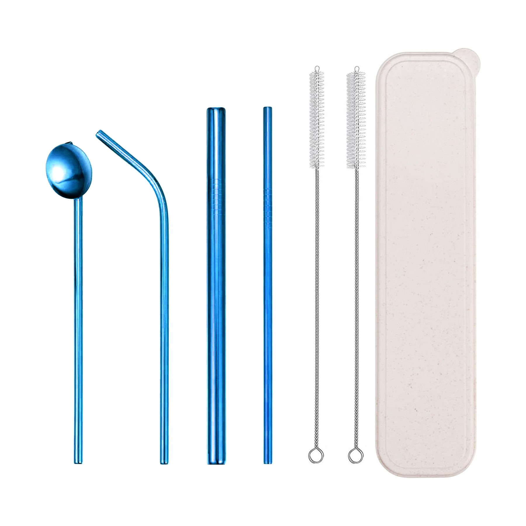 FlyFlyPromos - Stainless Steel Straw Set Image 9 - Promotional Product