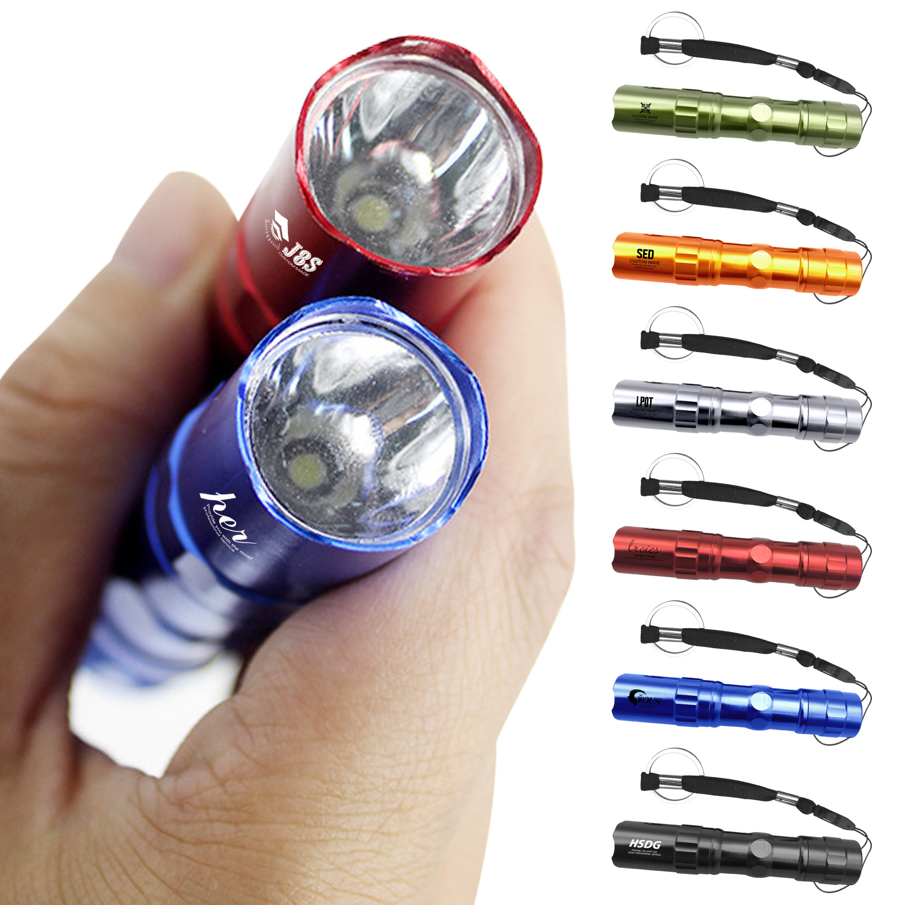 Mini Portable LED Flashlight