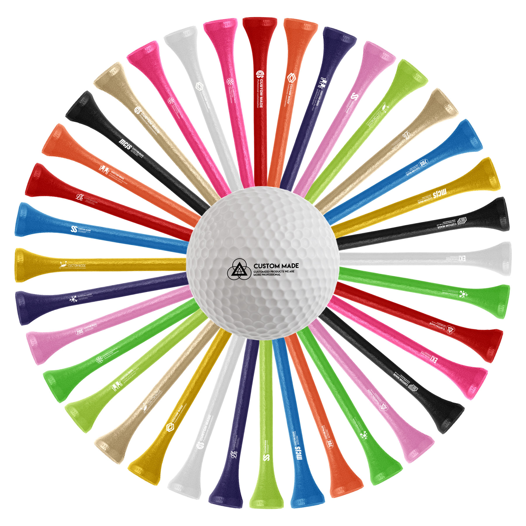 FlyFlyPromos - Golf Tee - Promotional Product