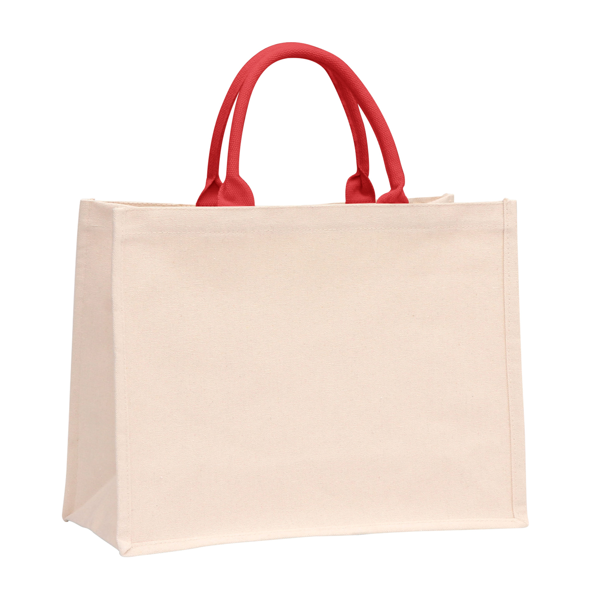 FlyFlyPromos - High-Capacity Canvas Tote Bag Image 5 - Promotional Product