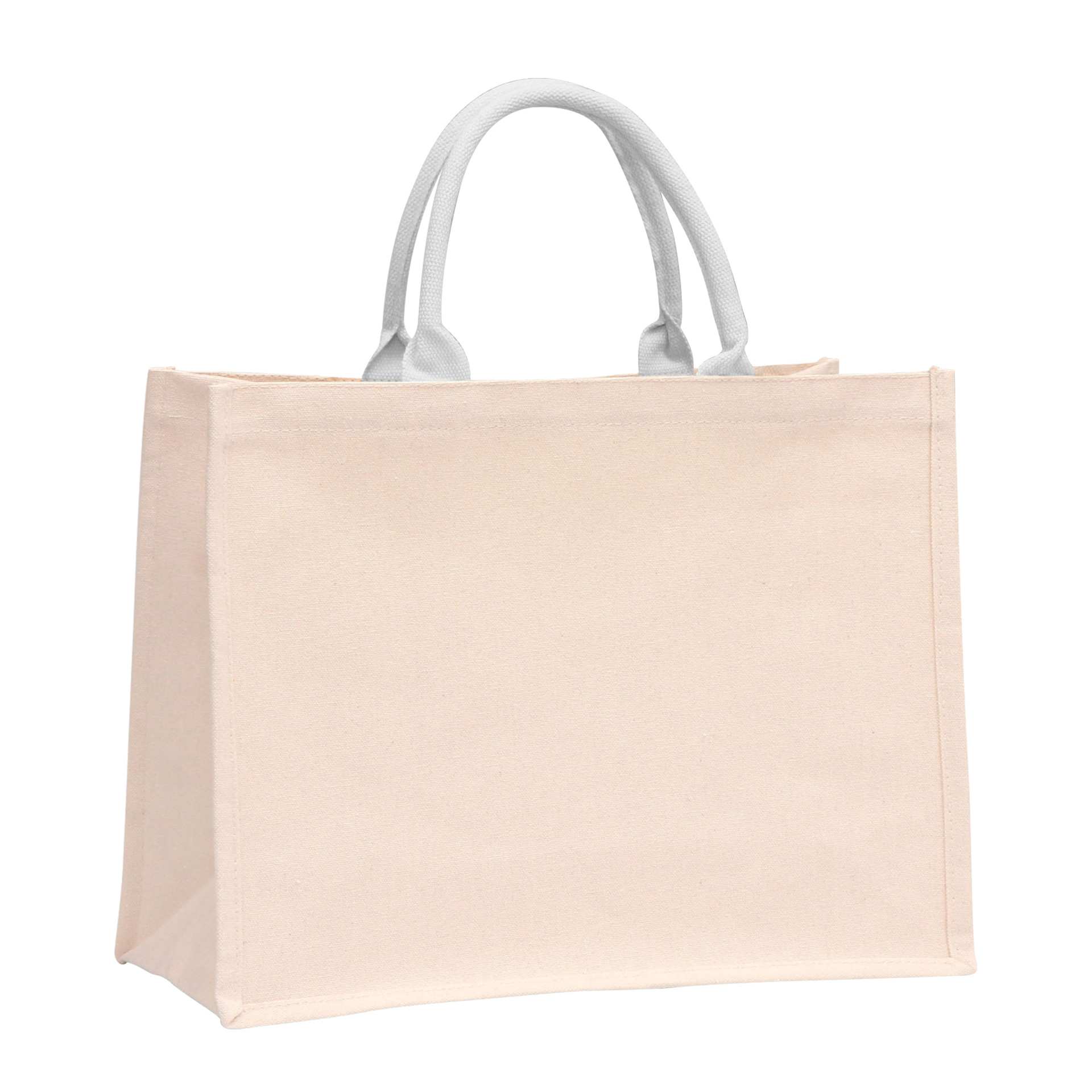 FlyFlyPromos - High-Capacity Canvas Tote Bag Image 2 - Promotional Product
