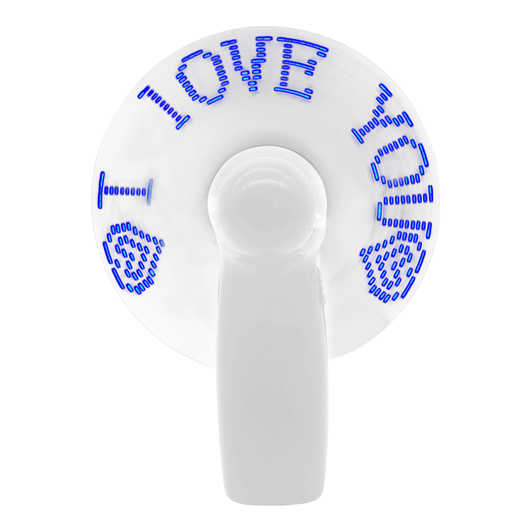 FlyFlyPromos - Portable Flash LED Fan Image 3 - Promotional Product