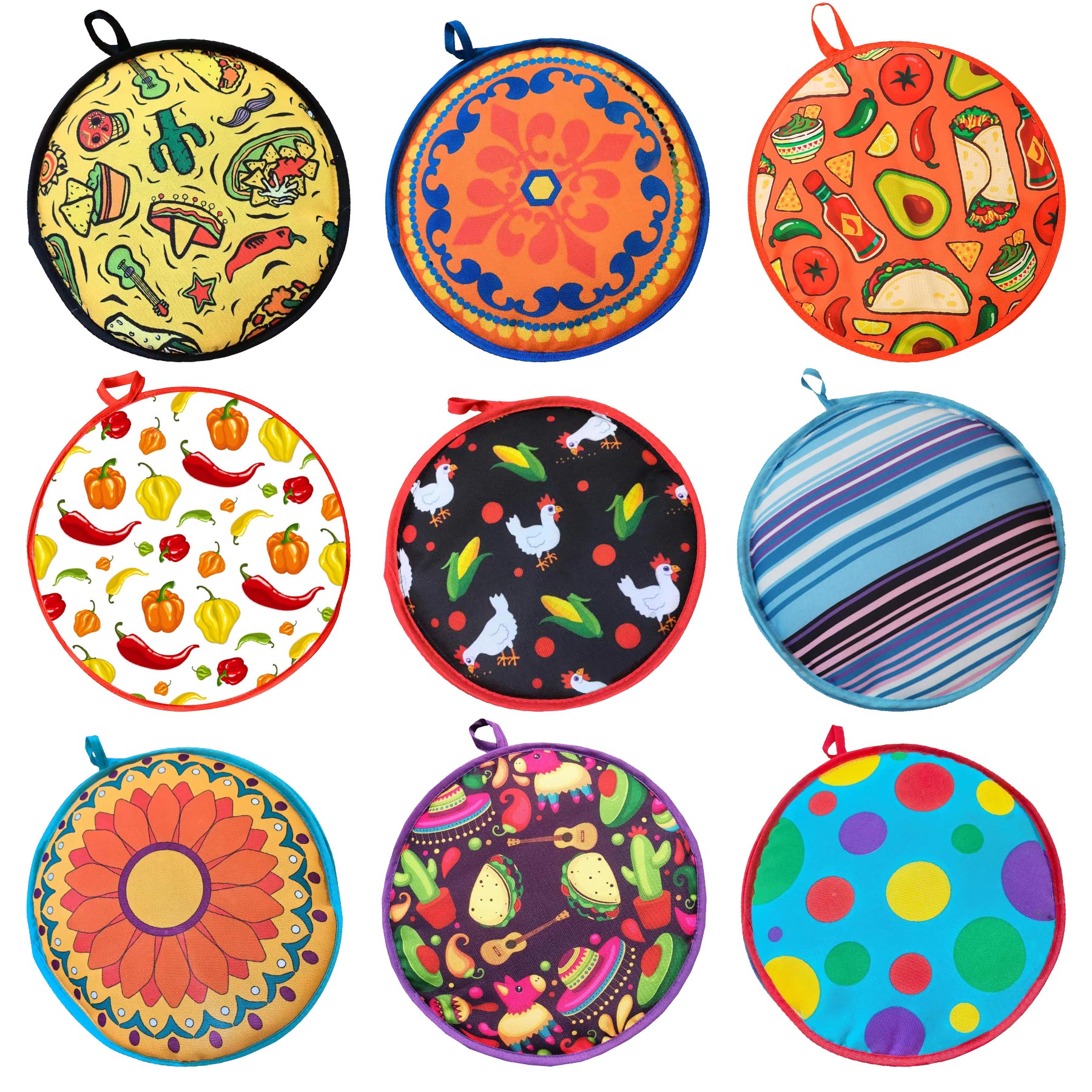 FlyFlyPromos - Insulated Cloth Food Tortilla Warmer Pouch - Promotional Product