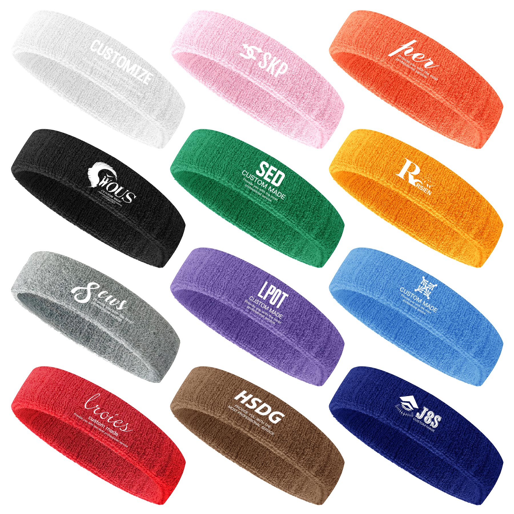 FlyFlyPromos - Headband Sweatband - Promotional Product