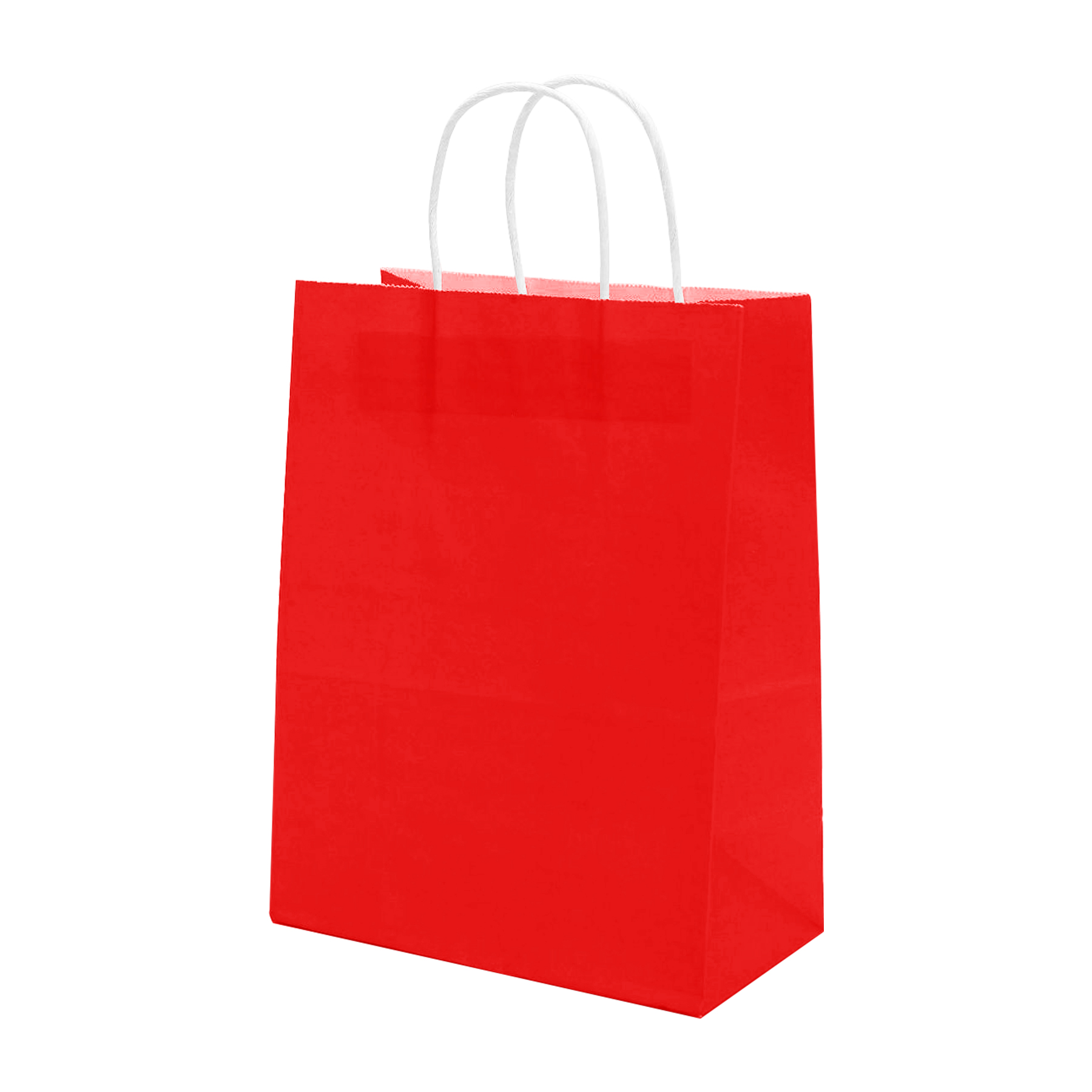 FlyFlyPromos - Colorful Tote Kraft Bag Image 5 - Promotional Product