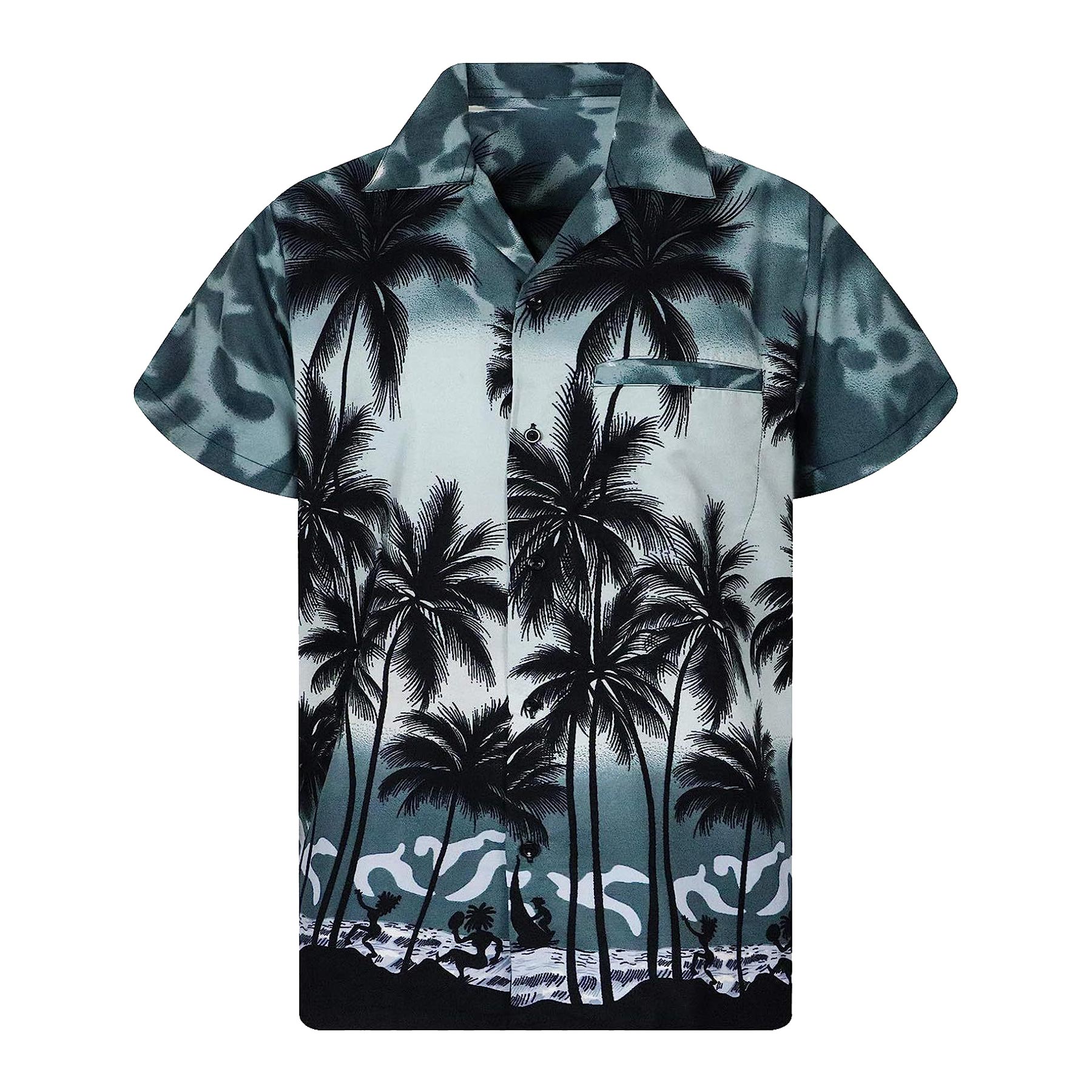 FlyFlyPromos - Mens Hawaiian Short Sleeve Shirt Image 14 - Promotional Product