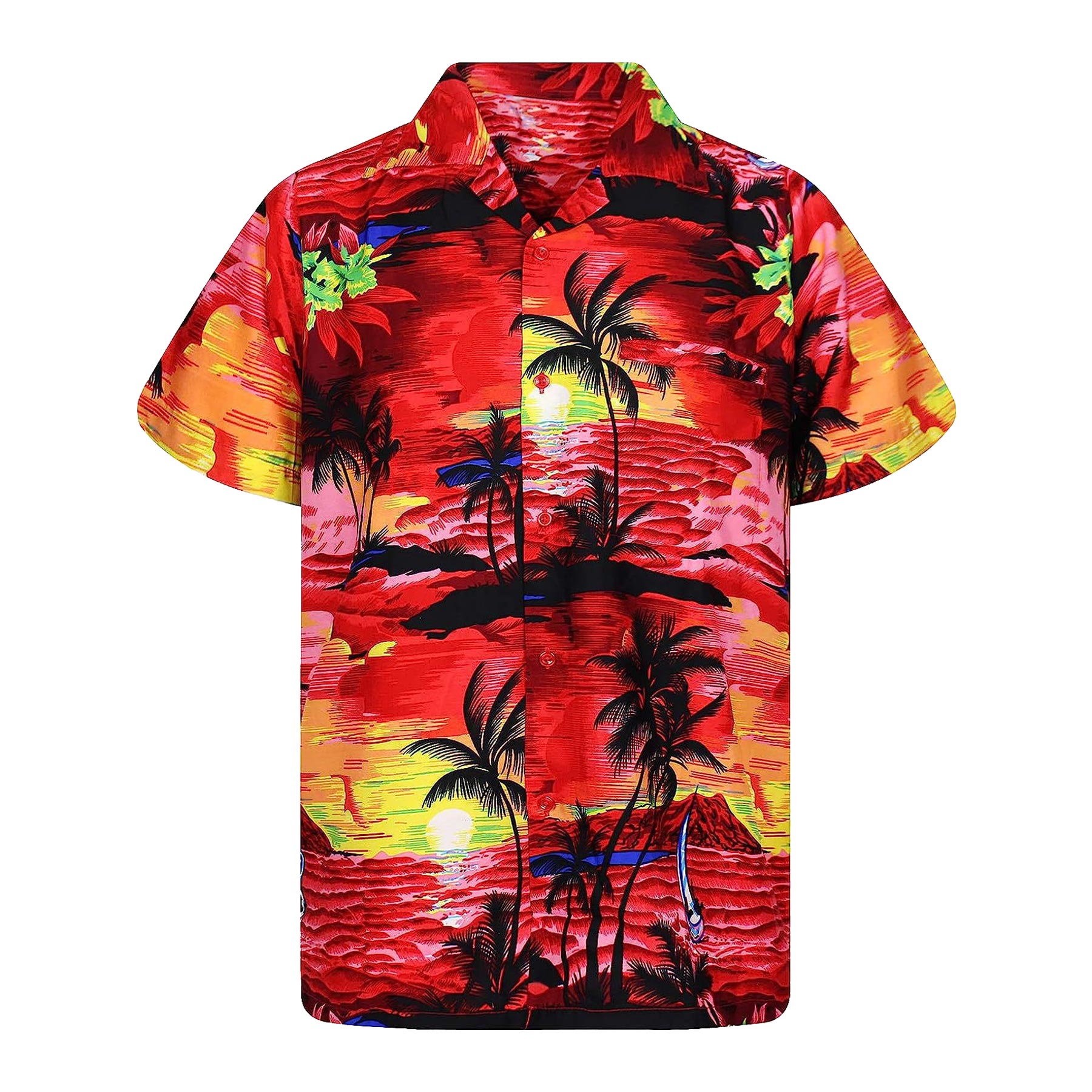 FlyFlyPromos - Mens Hawaiian Short Sleeve Shirt Image 26 - Promotional Product