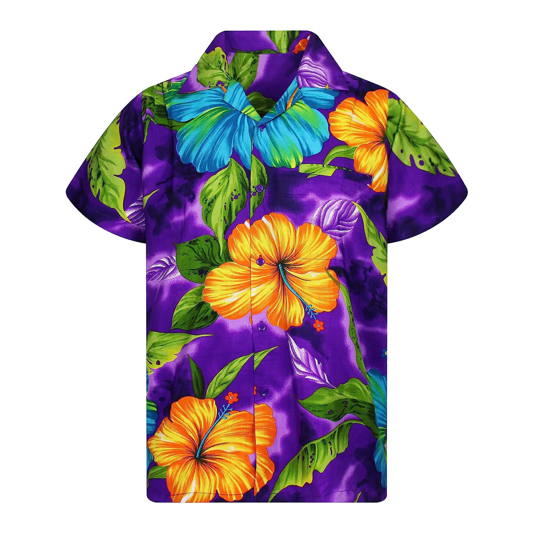 FlyFlyPromos - Mens Hawaiian Short Sleeve Shirt Image 24 - Promotional Product