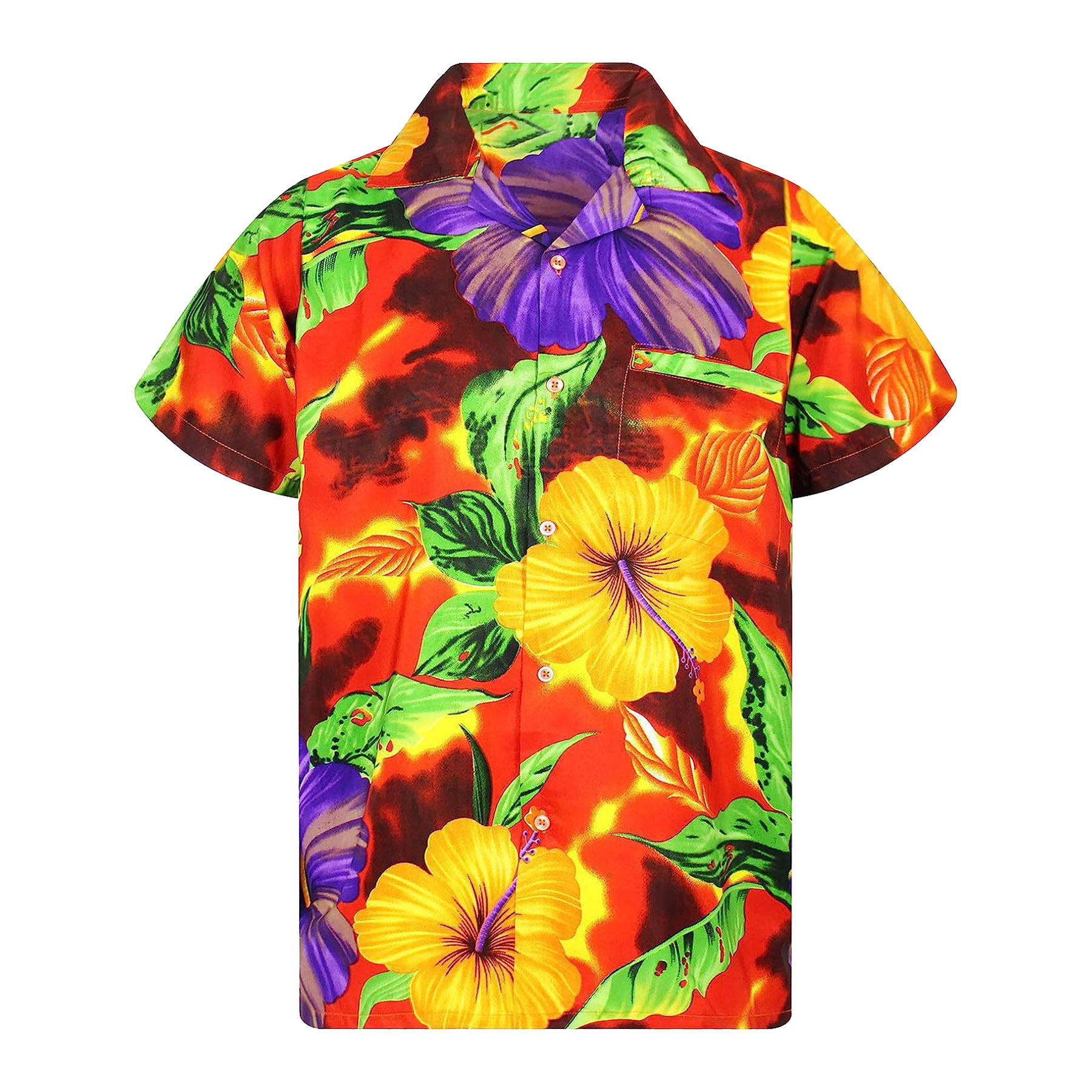 FlyFlyPromos - Mens Hawaiian Short Sleeve Shirt Image 23 - Promotional Product