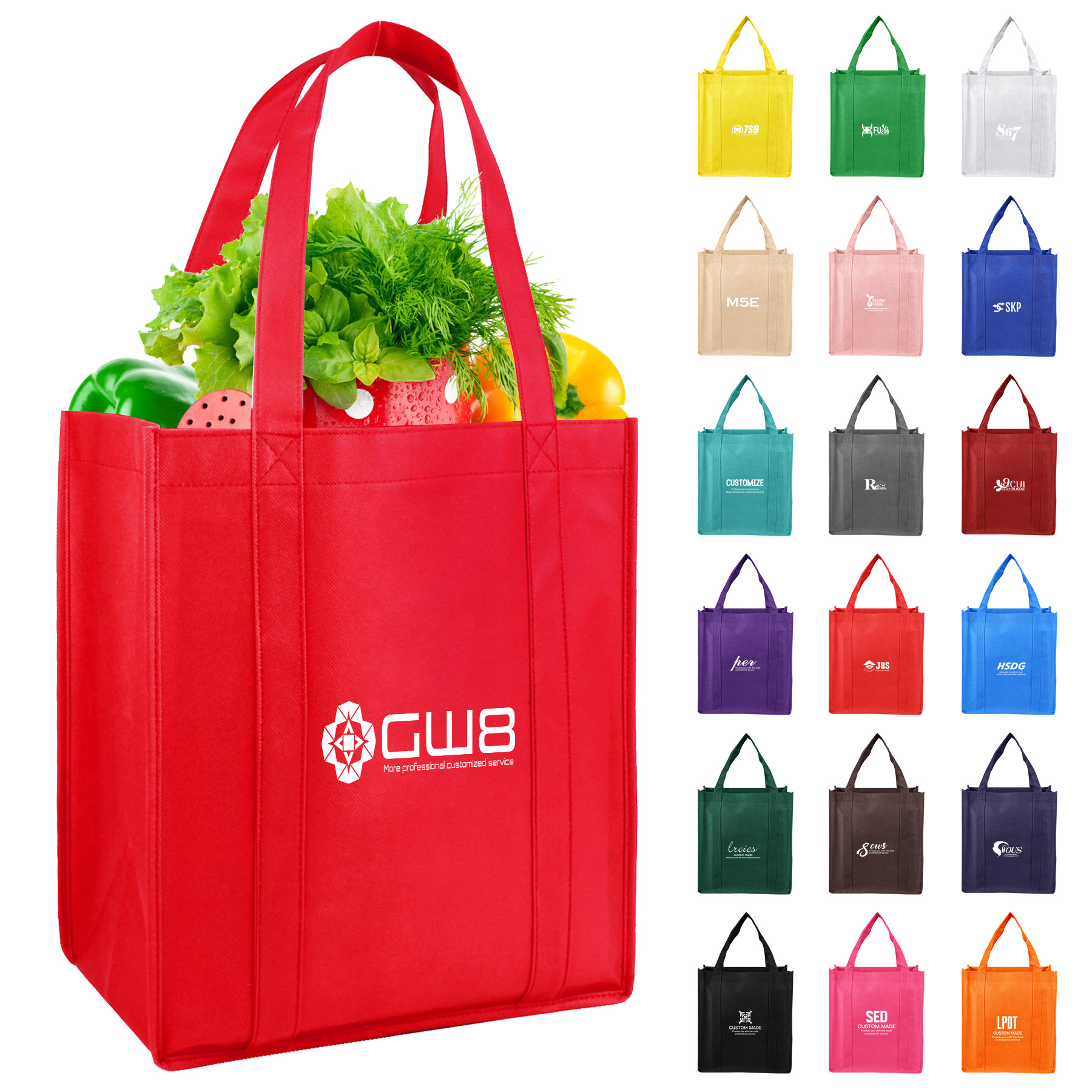 FlyFlyPromos - 80g Non-Woven Tote Bag - Promotional Product