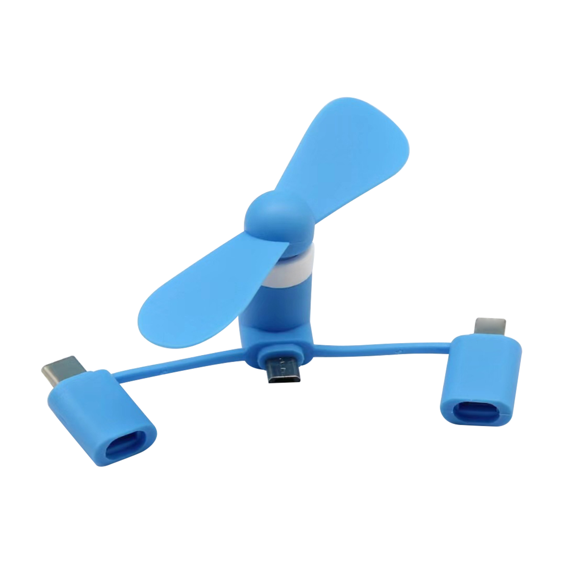 FlyFlyPromos - Mini USB 3 in 1 Portable Cell Smart Phone Fan Image 6 - Promotional Product
