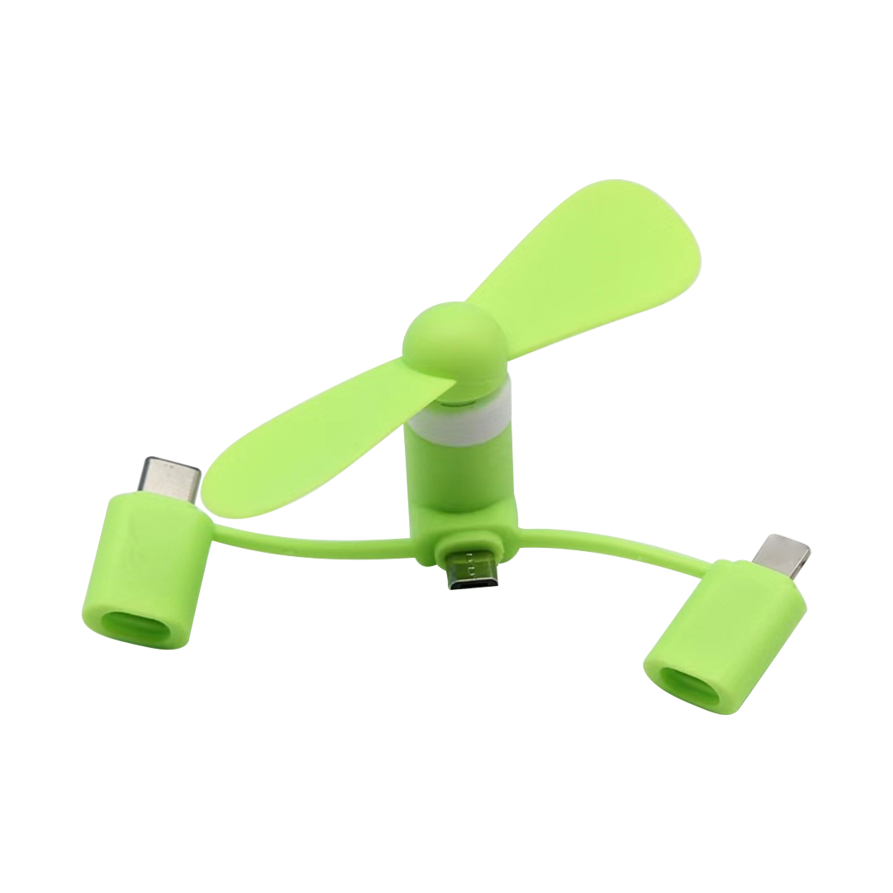 FlyFlyPromos - Mini USB 3 in 1 Portable Cell Smart Phone Fan Image 5 - Promotional Product