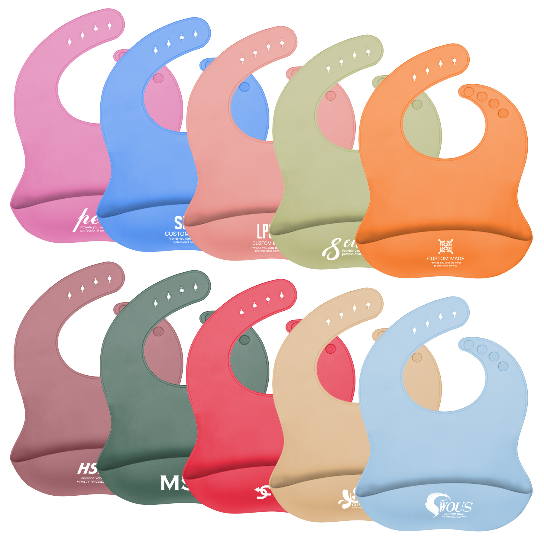 FlyFlyPromos - Baby Angel  Bib - Promotional Product
